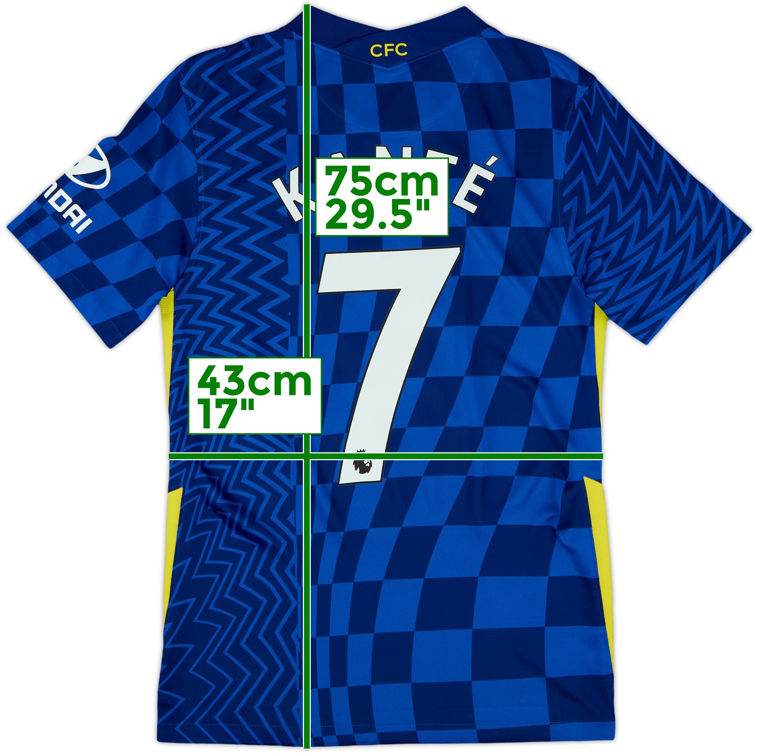 【希少】チェルシー 18-19シーズンKANTÉ 7番 ホームシャツ 希少】チェルシー 18-19シーズンKANTÉ 7番 ホームシャツ