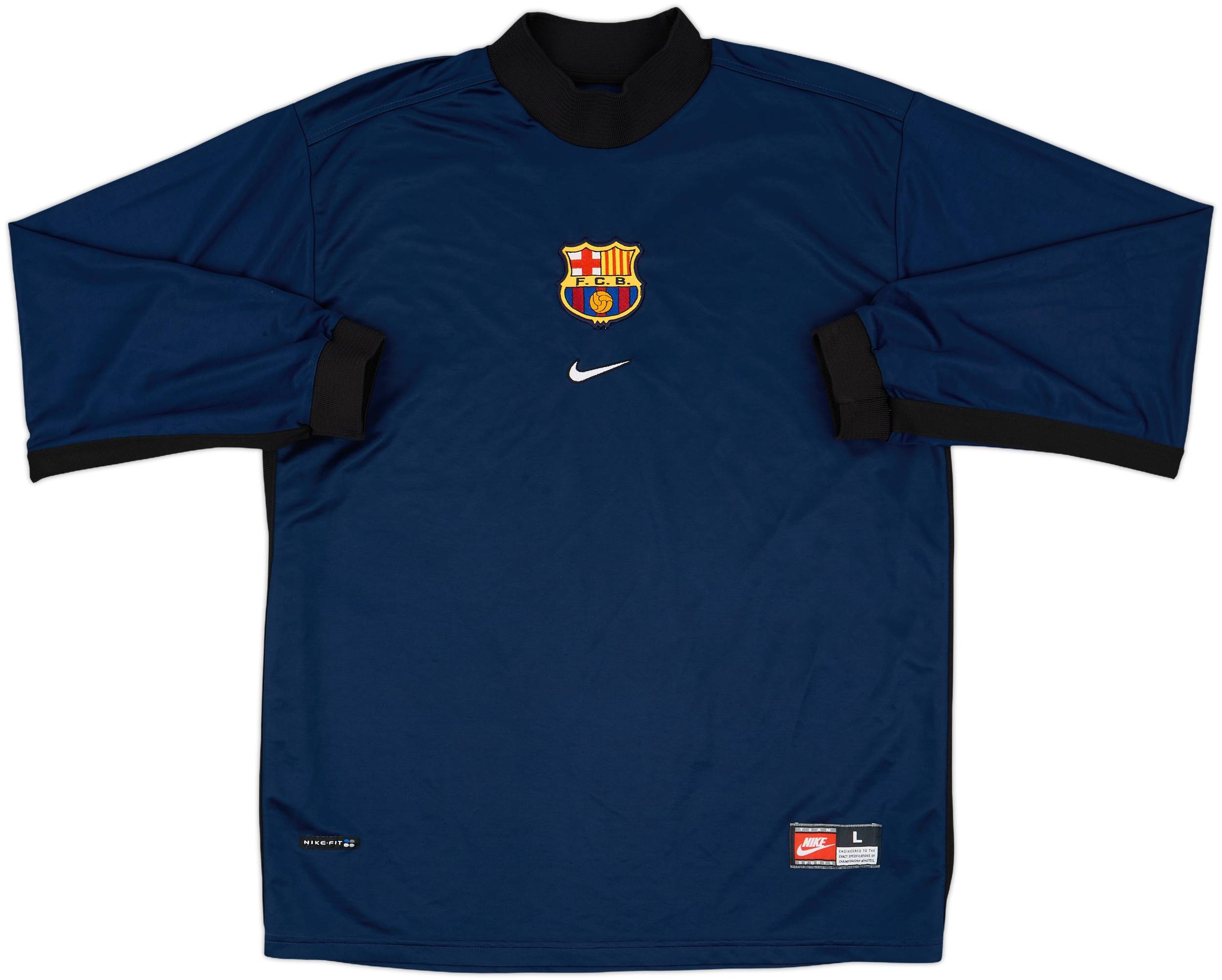 バルセロナ　1998 99 GKユニフォーム 1998-99 Barcelona GK Shirt - 8/10 - (L)
