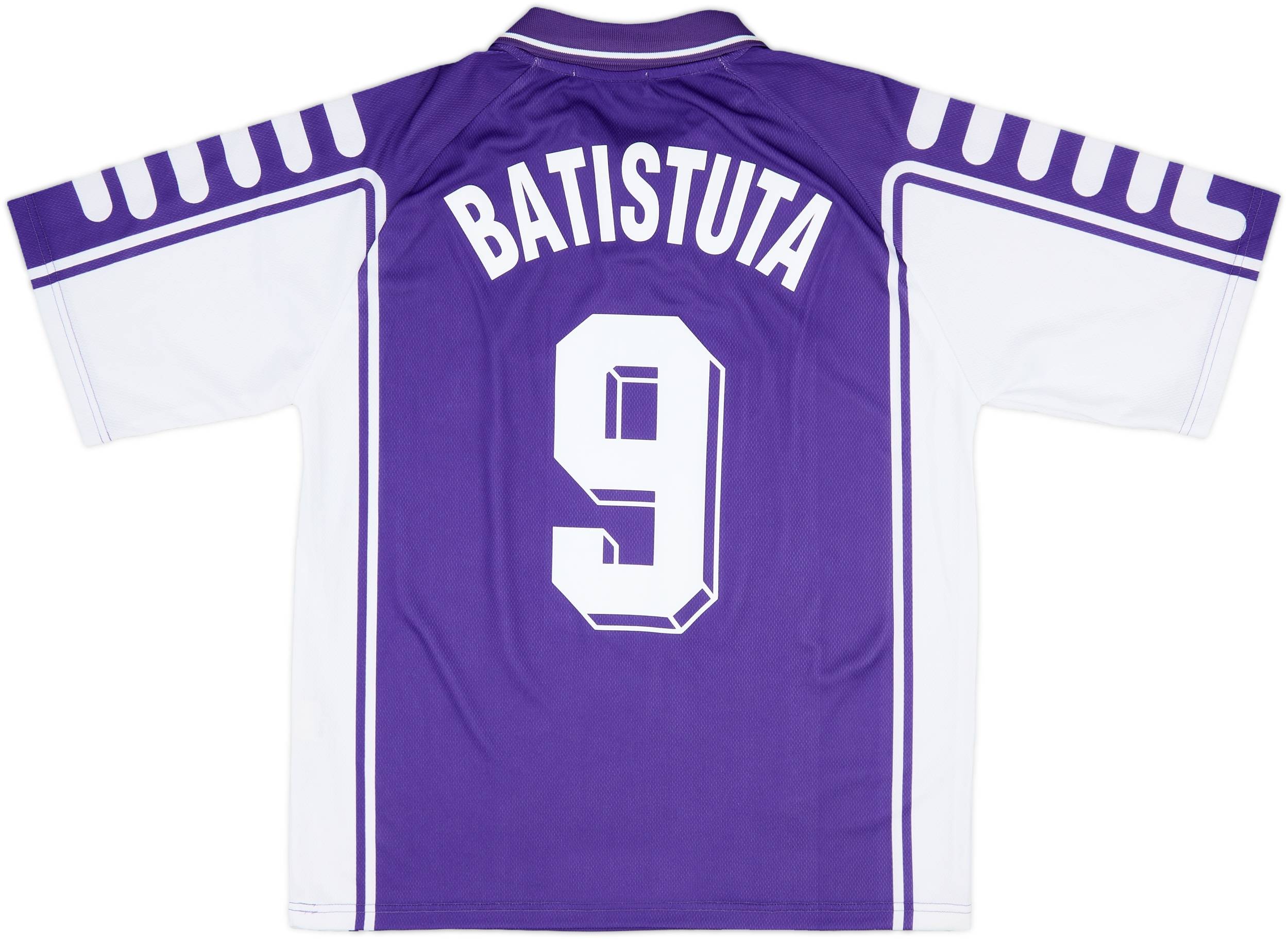 1999-00 Fiorentina Home Shirt Batistuta #9 (M)