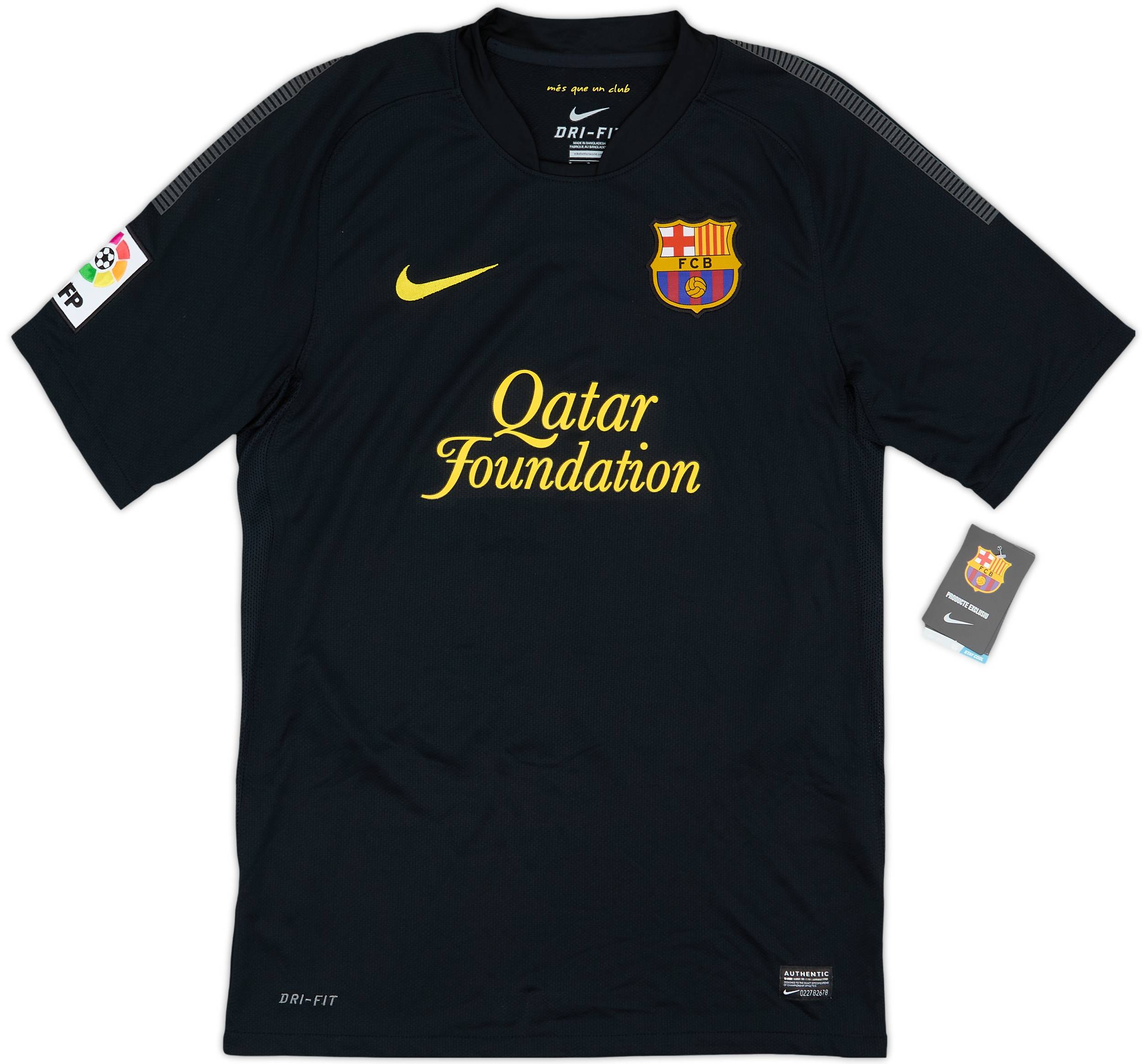 バルセロナ2011-12シーズン　ユニフォーム　Piqué 3 ピケ 2011-12 Barcelona Away Shirt Pique #3 (S)