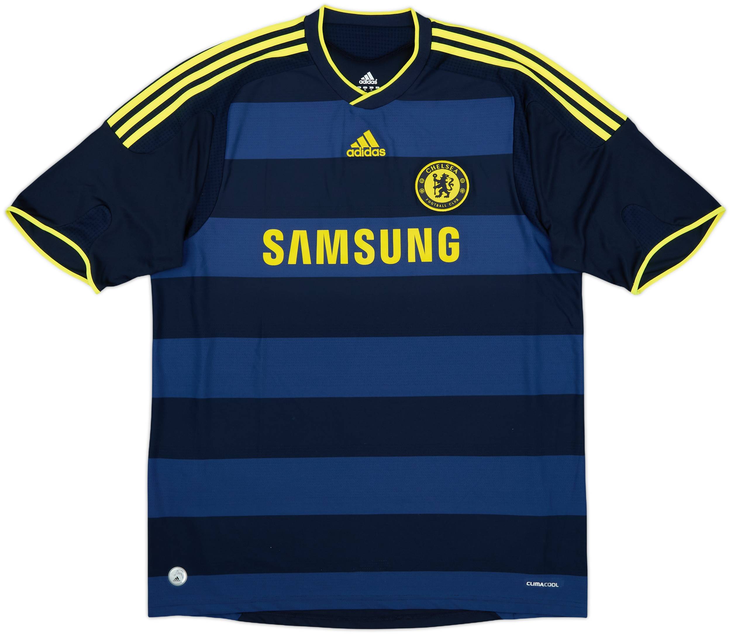 09/10 adidas × CHELSEA Away Game Shirts Chelsea 2009 - 2010 Away football shirt jersey Adidas size L