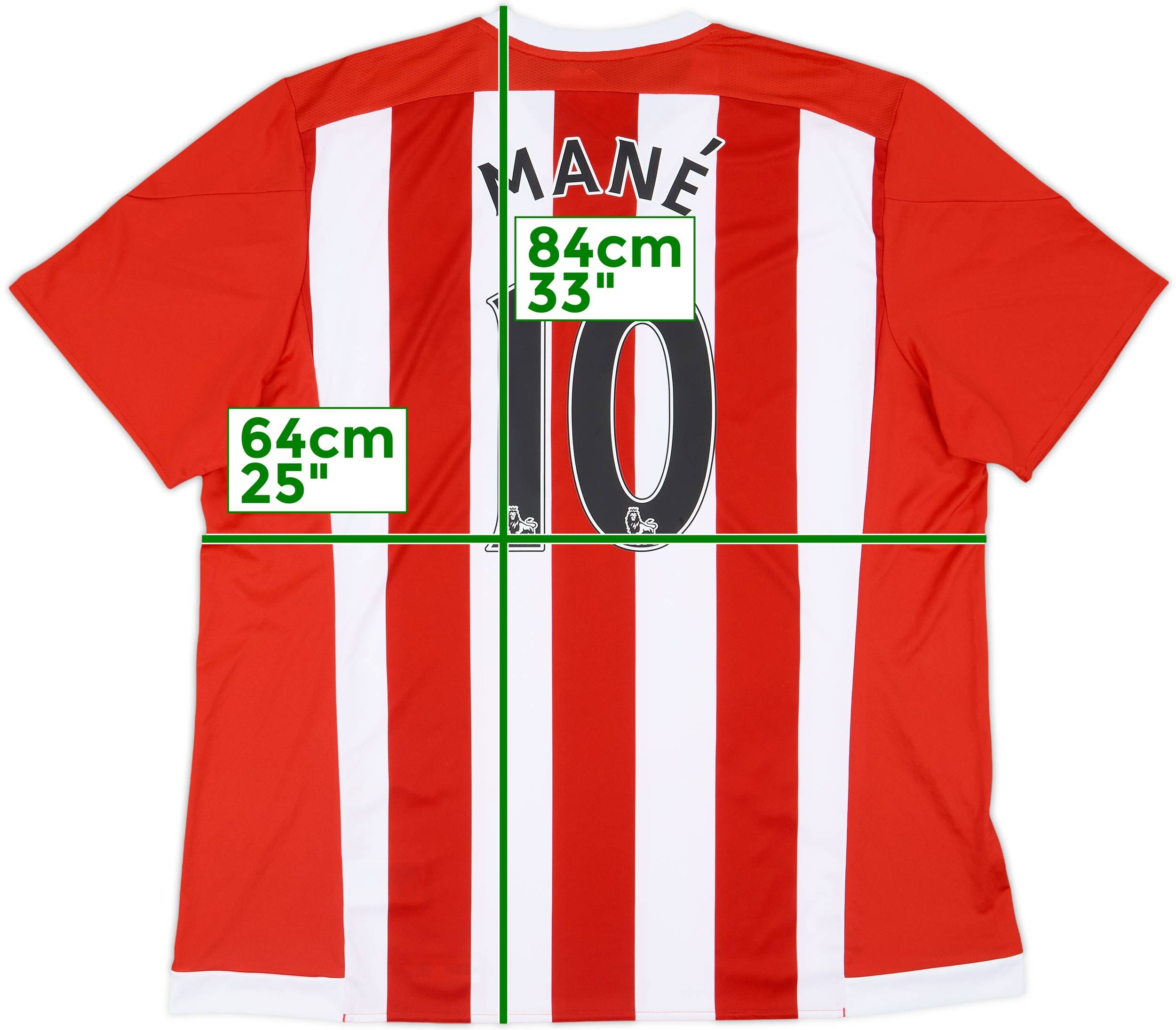 2015-16 Southampton Home Shirt Mane #10 (XXL)