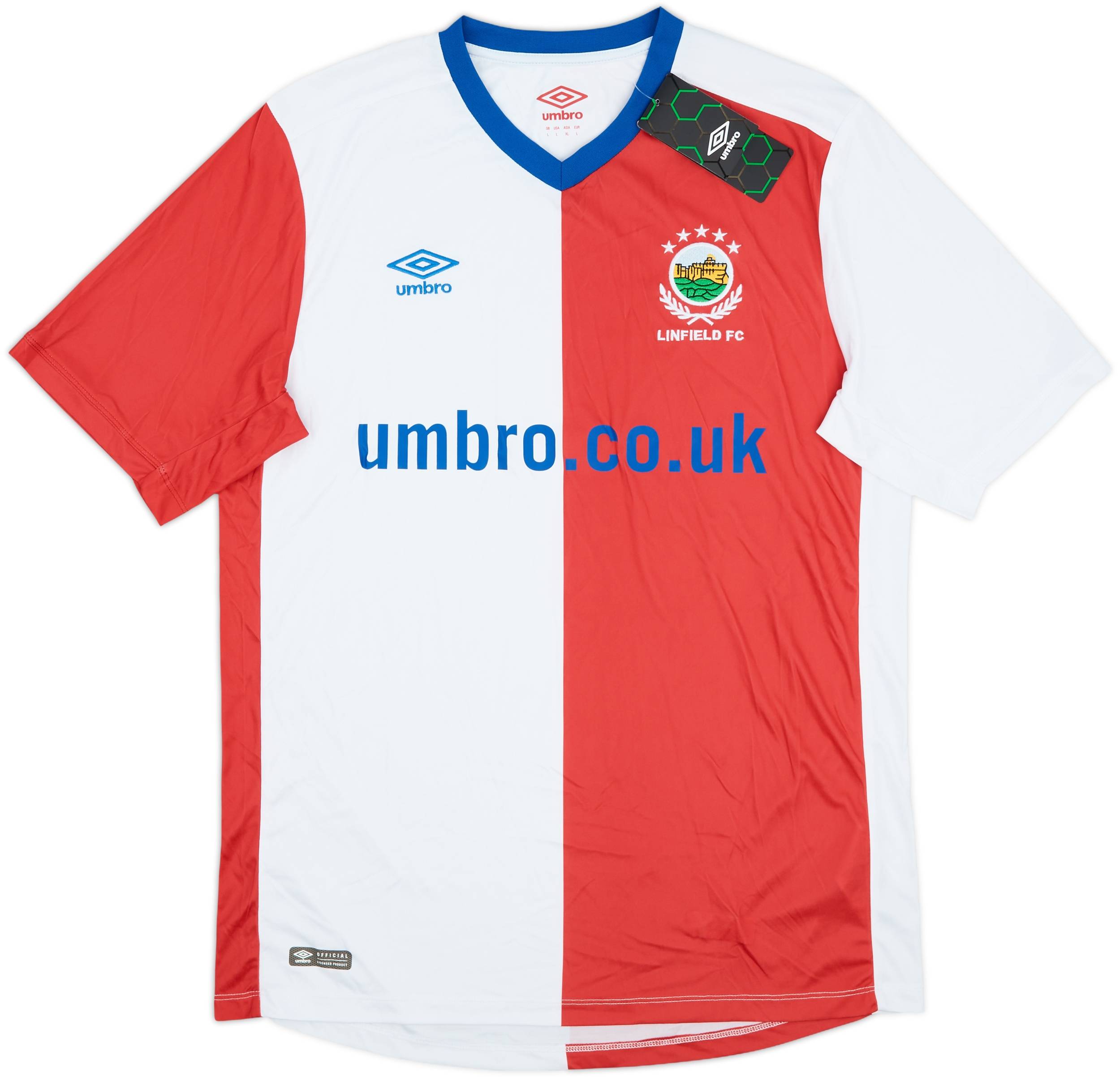 2018-19 Linfield Away Shirt (L)