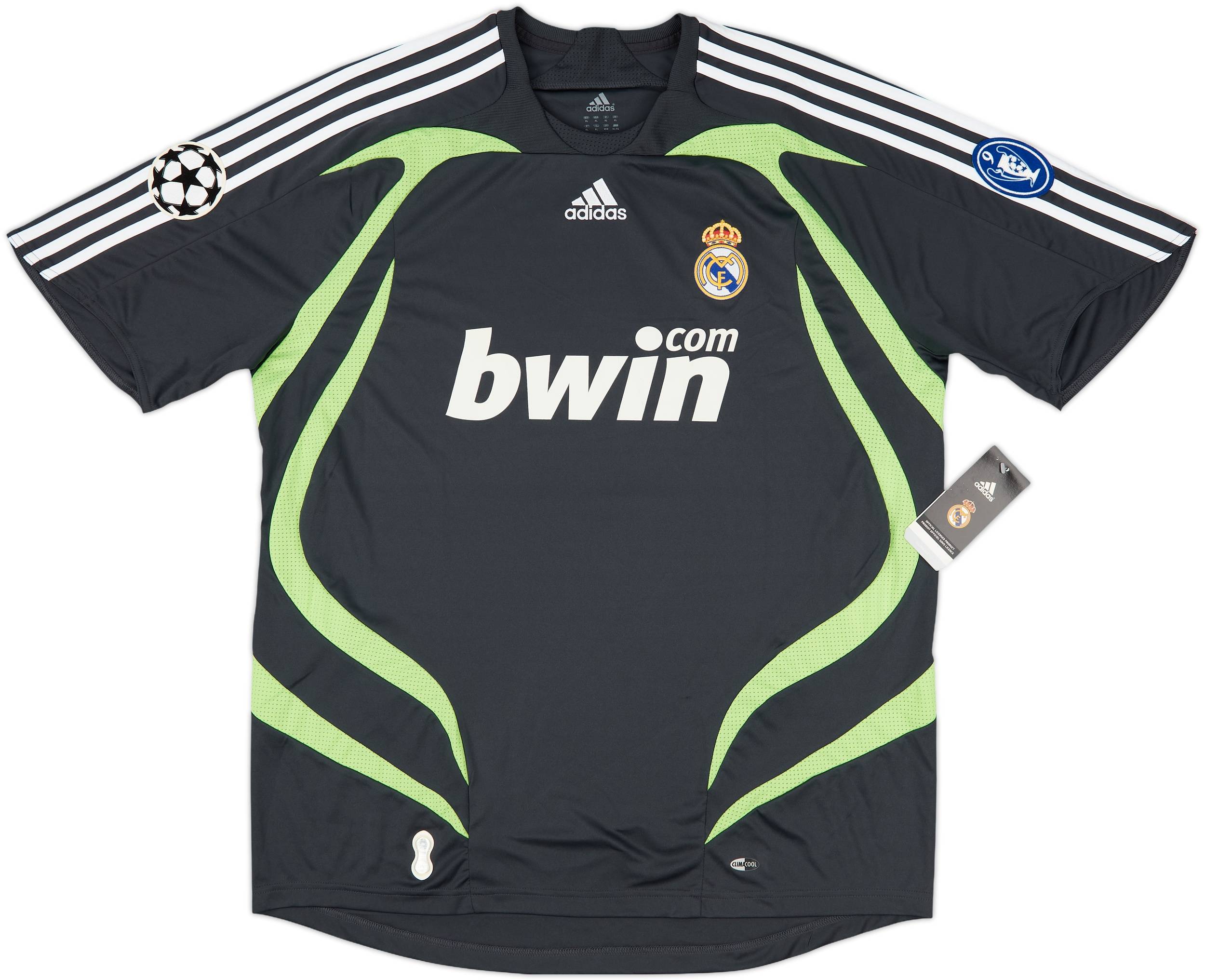 2007-08 Real Madrid CL Third Shirt Soldado #9 (XL)