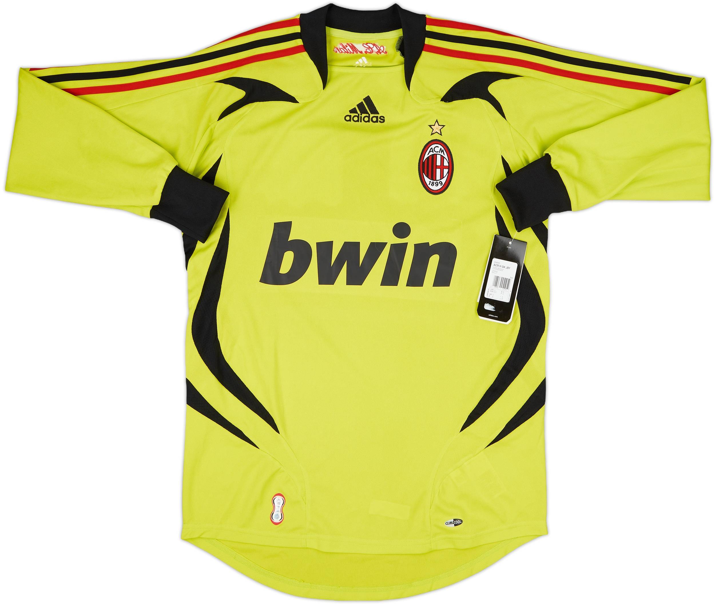 2007-08 AC Milan GK Shirt (S)