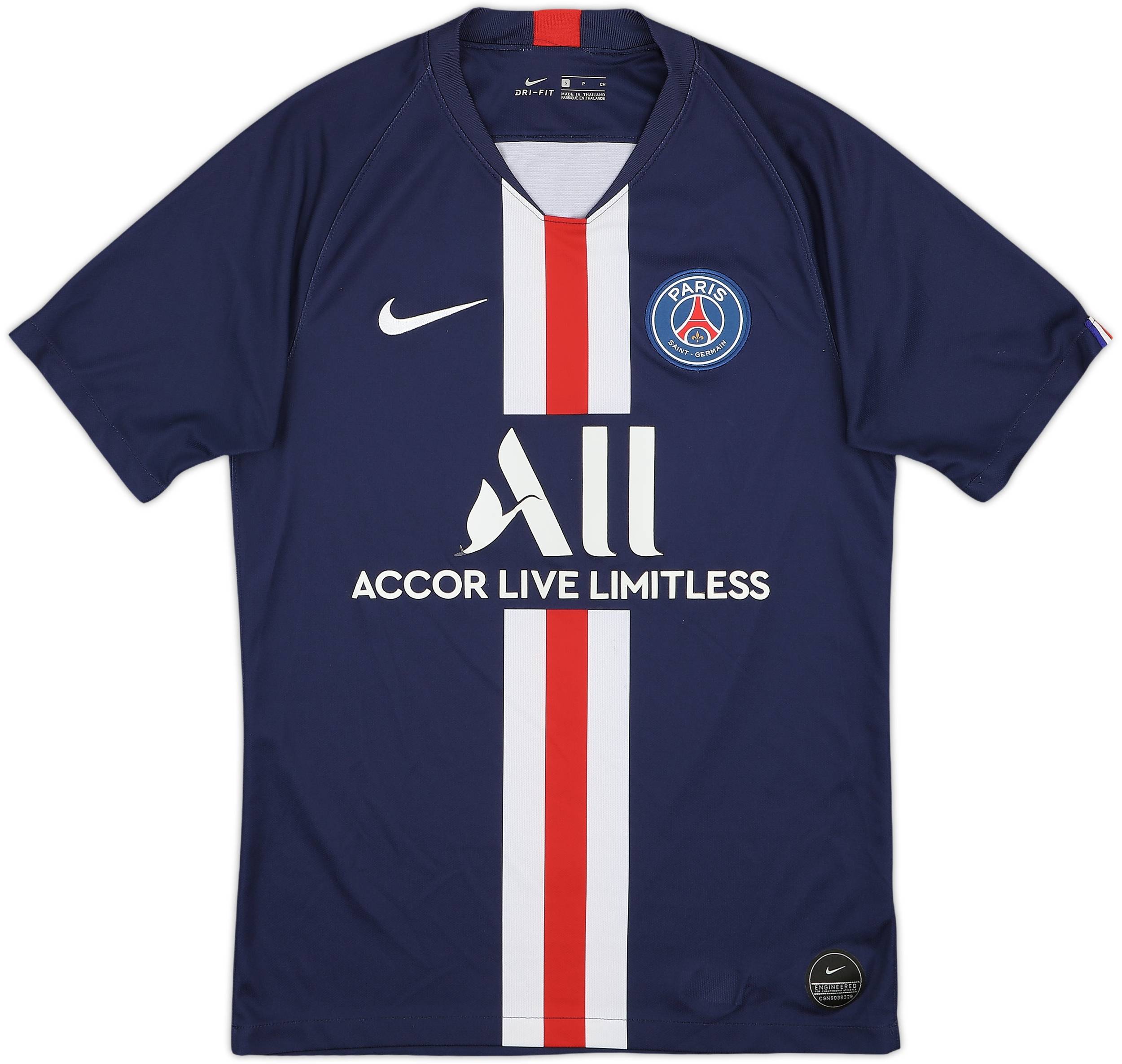 2019-20 Paris Saint-Germain Home Shirt - 5/10 - (S)