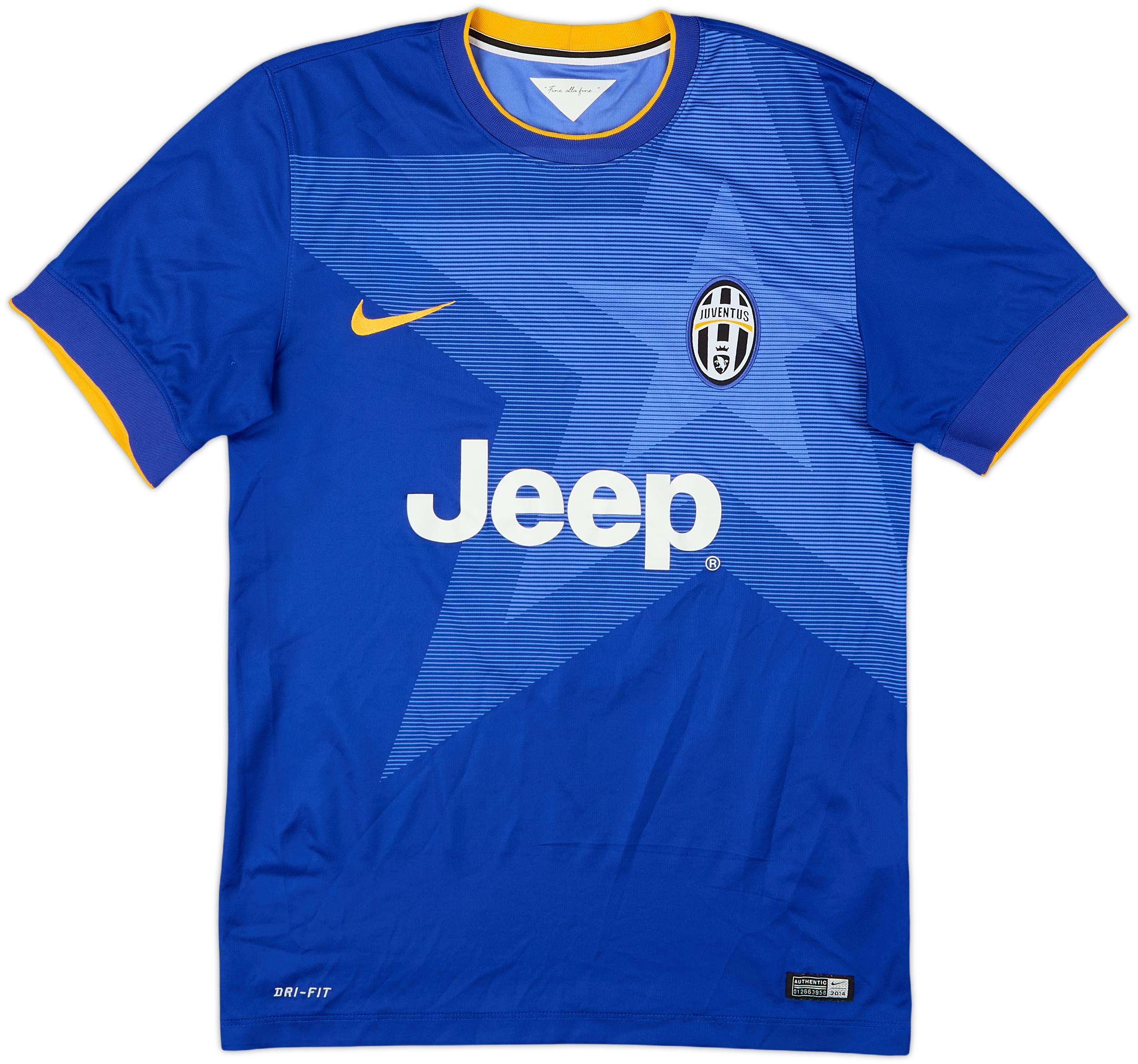 2014-15 Juventus Away Shirt Pogba #6 - 6/10 - (S)