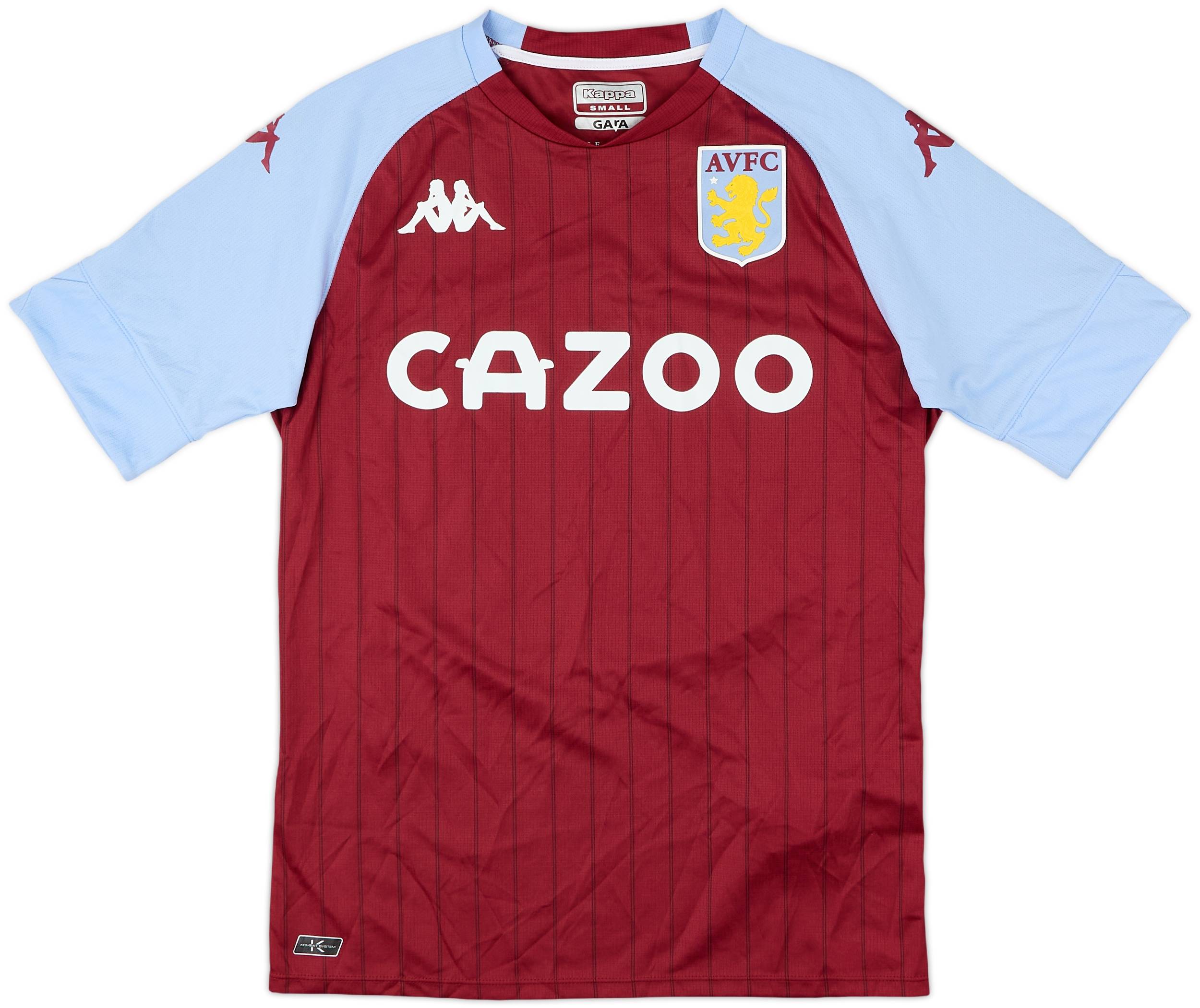 Aston Villa Kappa シャツ Grealish 10 S 2020-21 Aston Villa Home Shirt Grealish #10 - 7/10 - (S)
