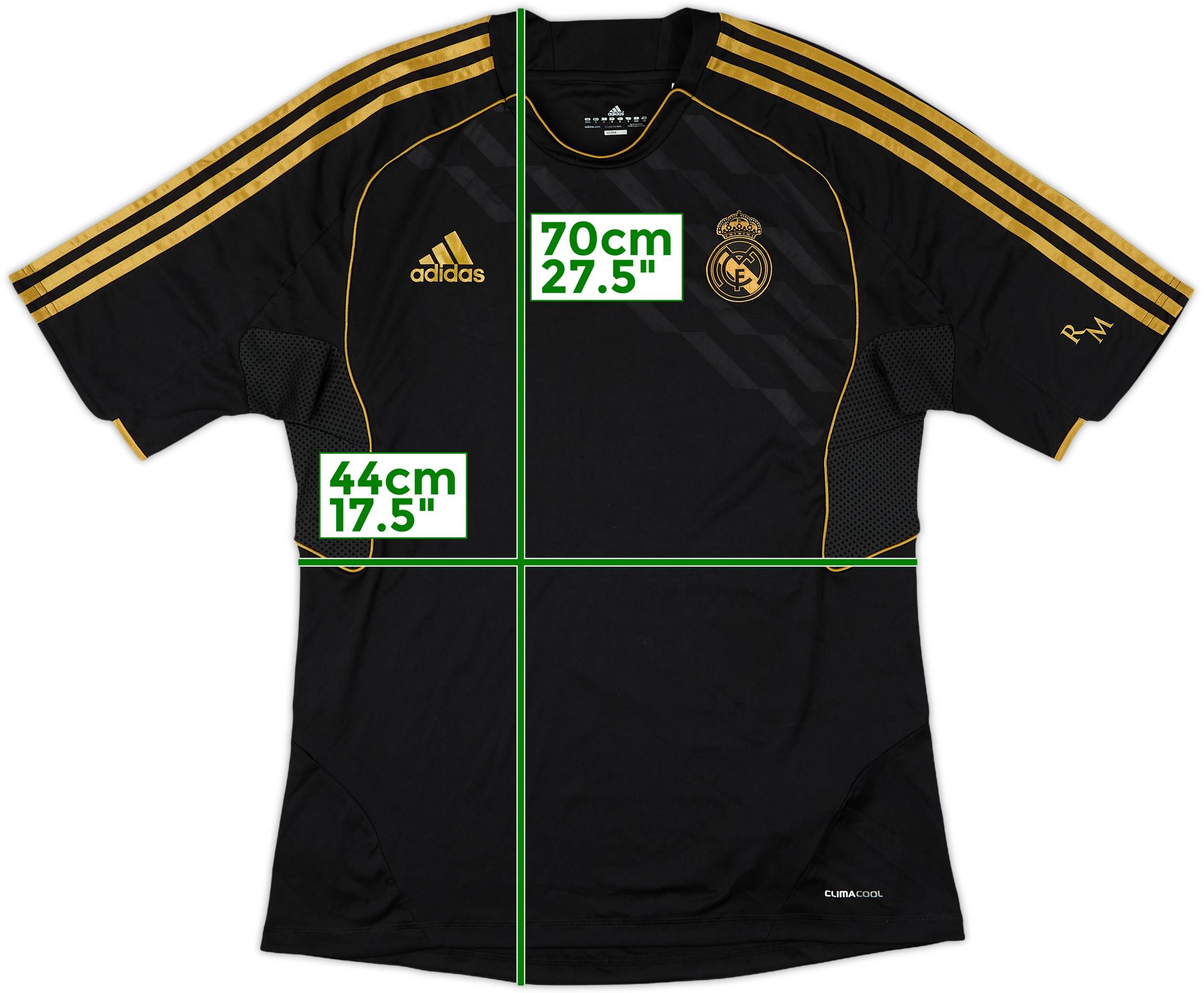 2011-12 Real Madrid adidas Training Shirt - 8/10 - (L/XL)