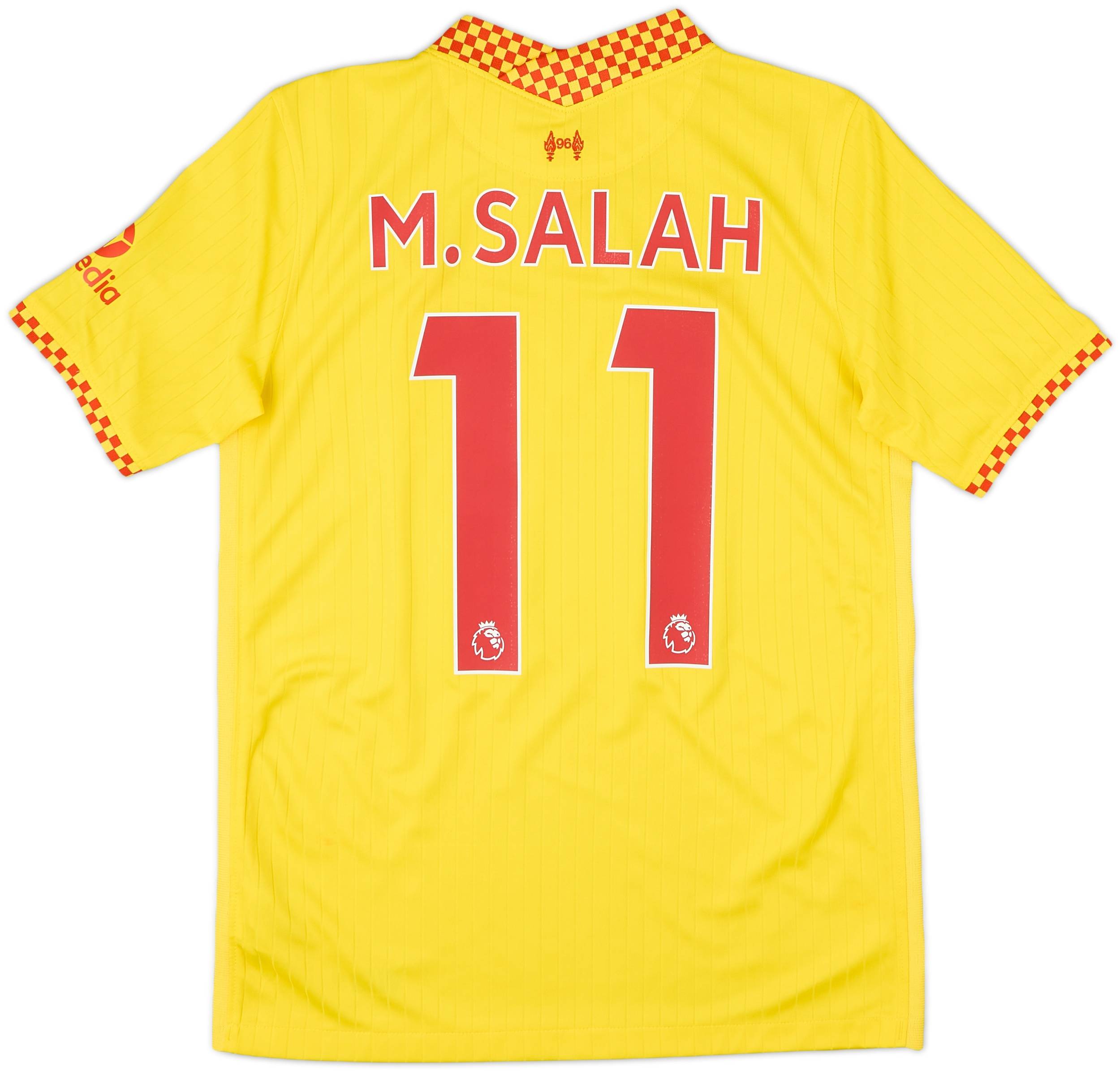 2021-22 Liverpool Third Shirt M.Salah #11 - 8/10 - (XL.Boys)