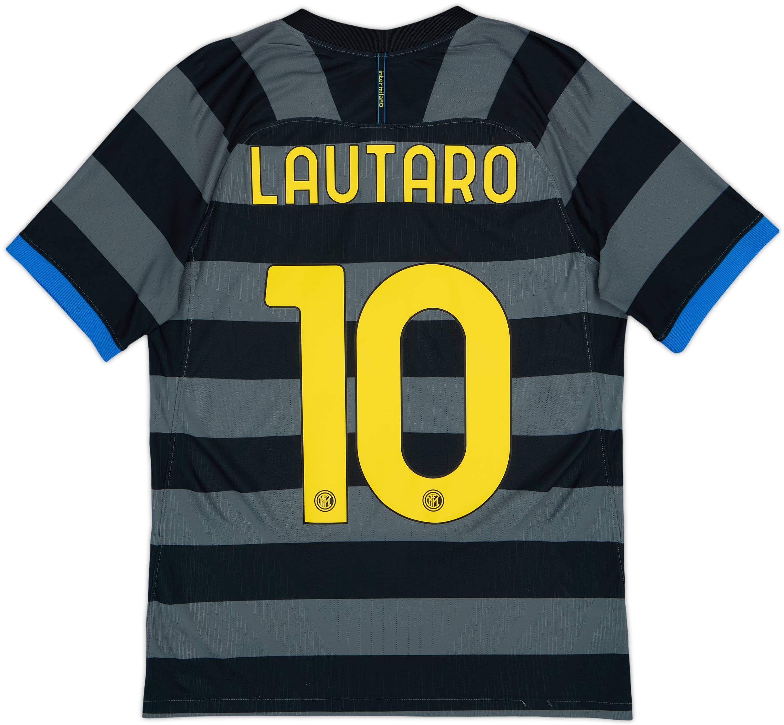 2020-21 Inter Milan Authentic Third Shirt Lautaro #10 - 8/10 - (S)