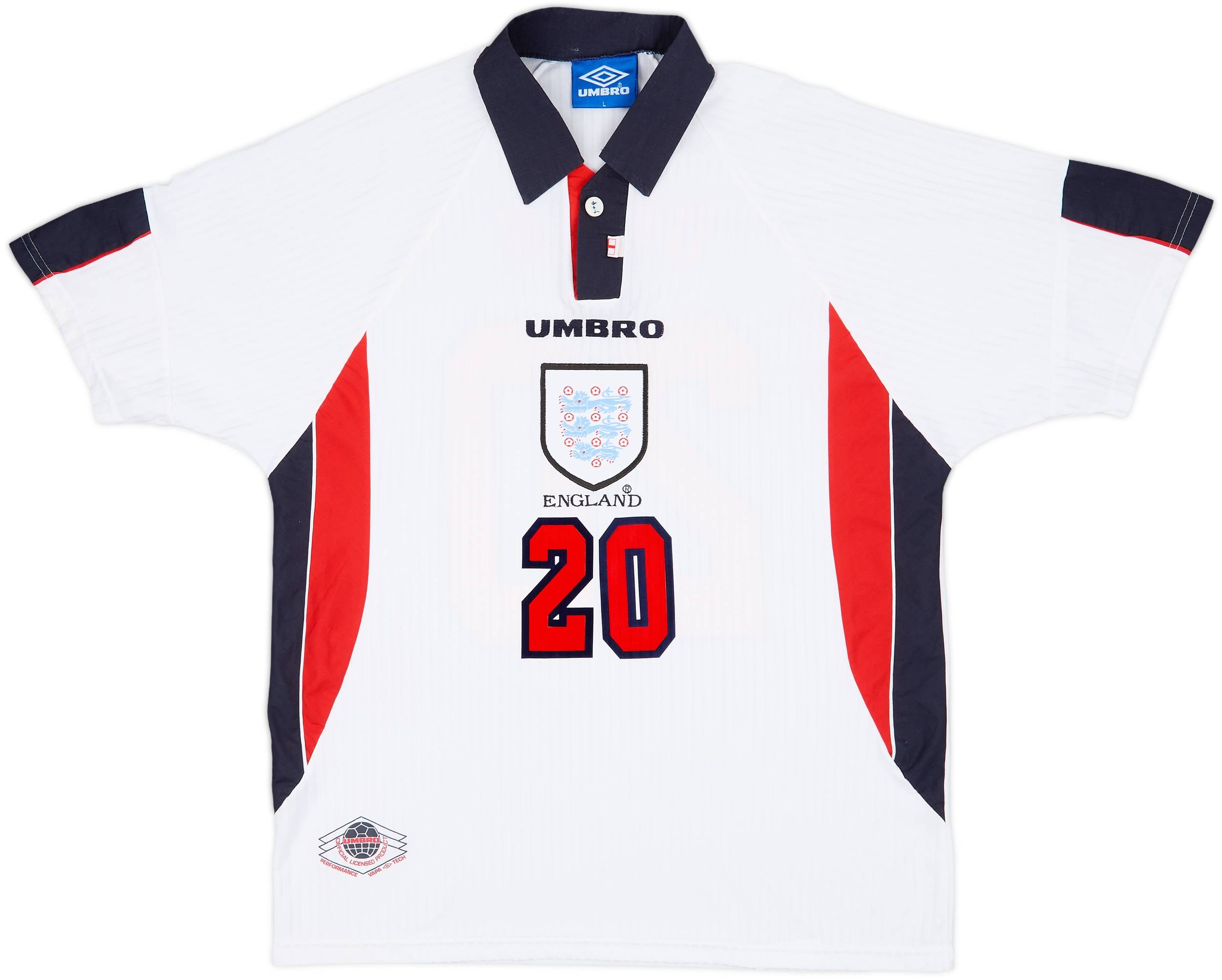 UMBRO イングランド代表 シャツ OWEN 20 UMBRO イングランド代表 シャツ OWEN 20 UMBRO イングランド代表