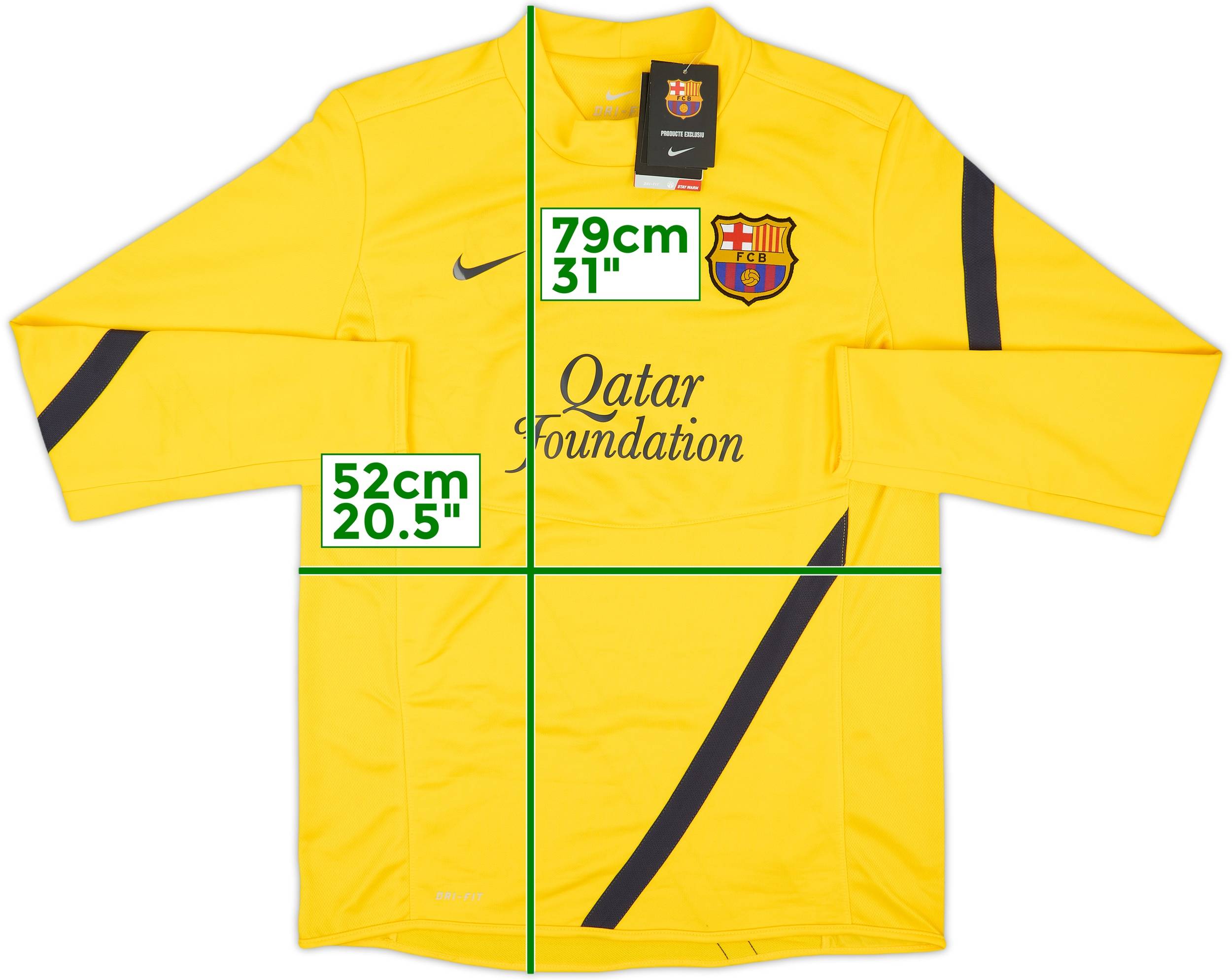ウェア FC Barcelona 2011/12  by Nike 2011-12 Barcelona Nike Training L/S Shirt (M)