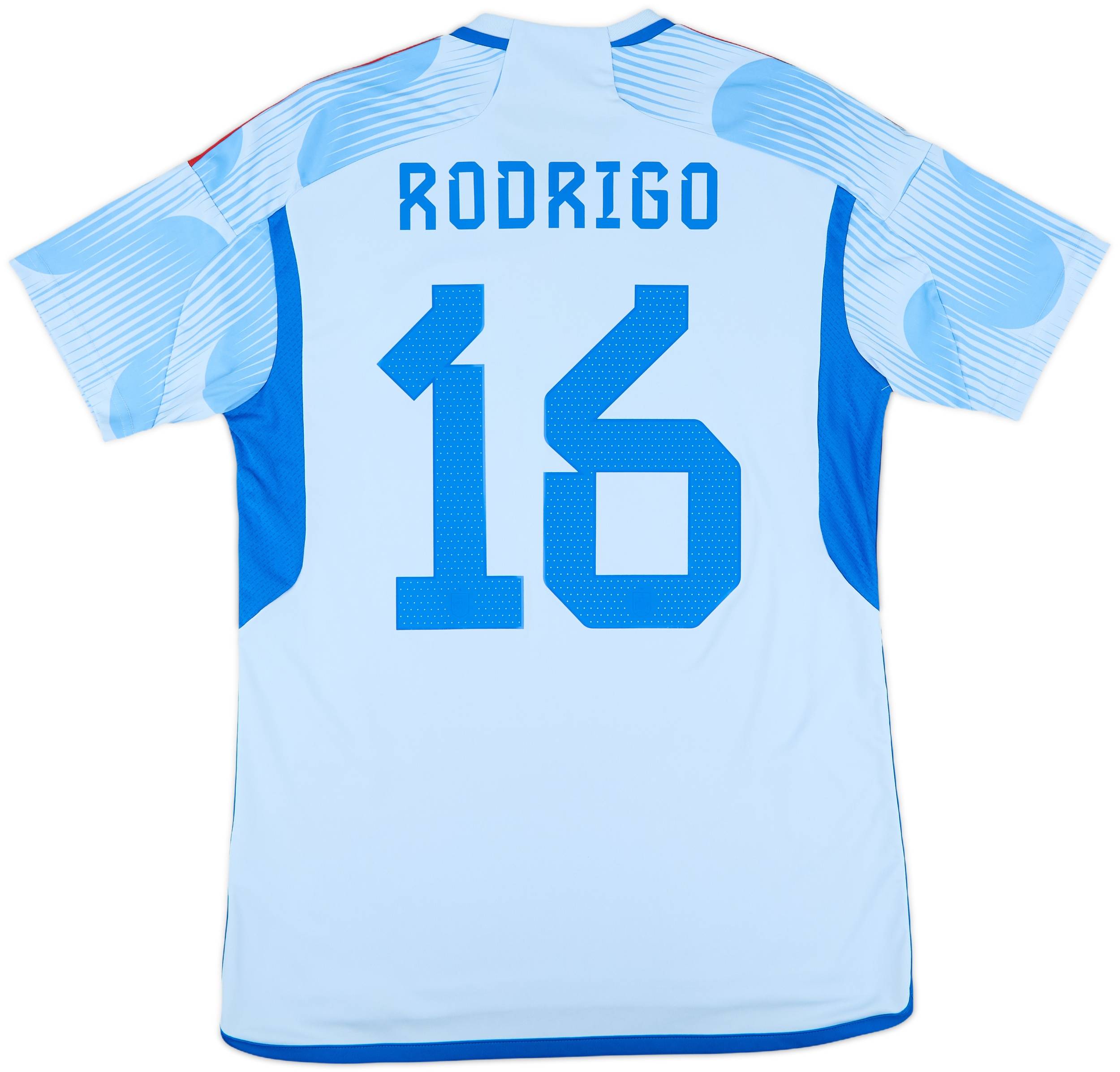 スペイン代表 RODRIGO 16番 シャツ 2022-23 Spain Authentic Home Shirt Rodrigo #16