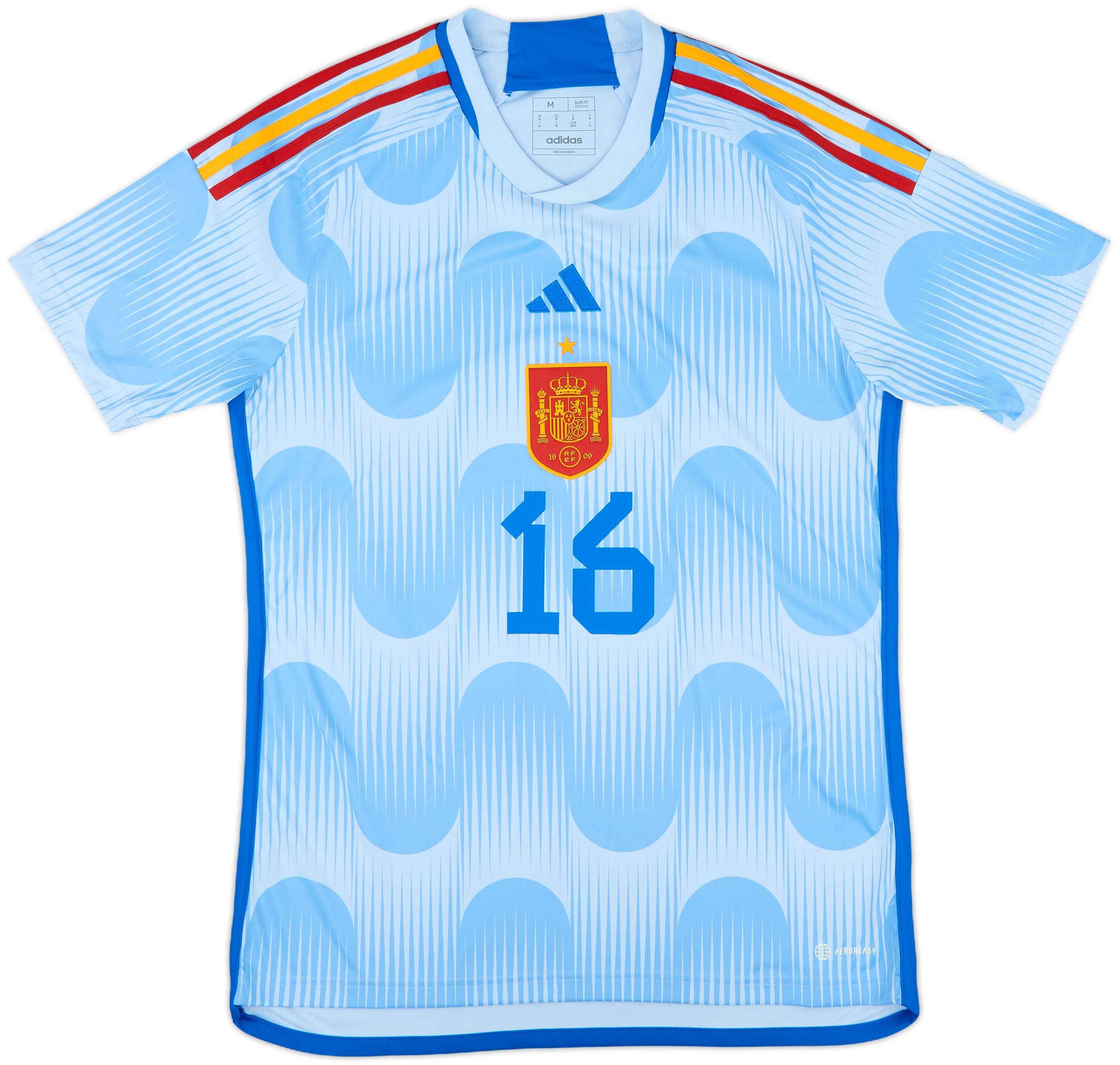 スペイン代表 RODRIGO 16番 シャツ スペイン代表 RODRIGO 16番 シャツ 2022-23 Spain Authentic