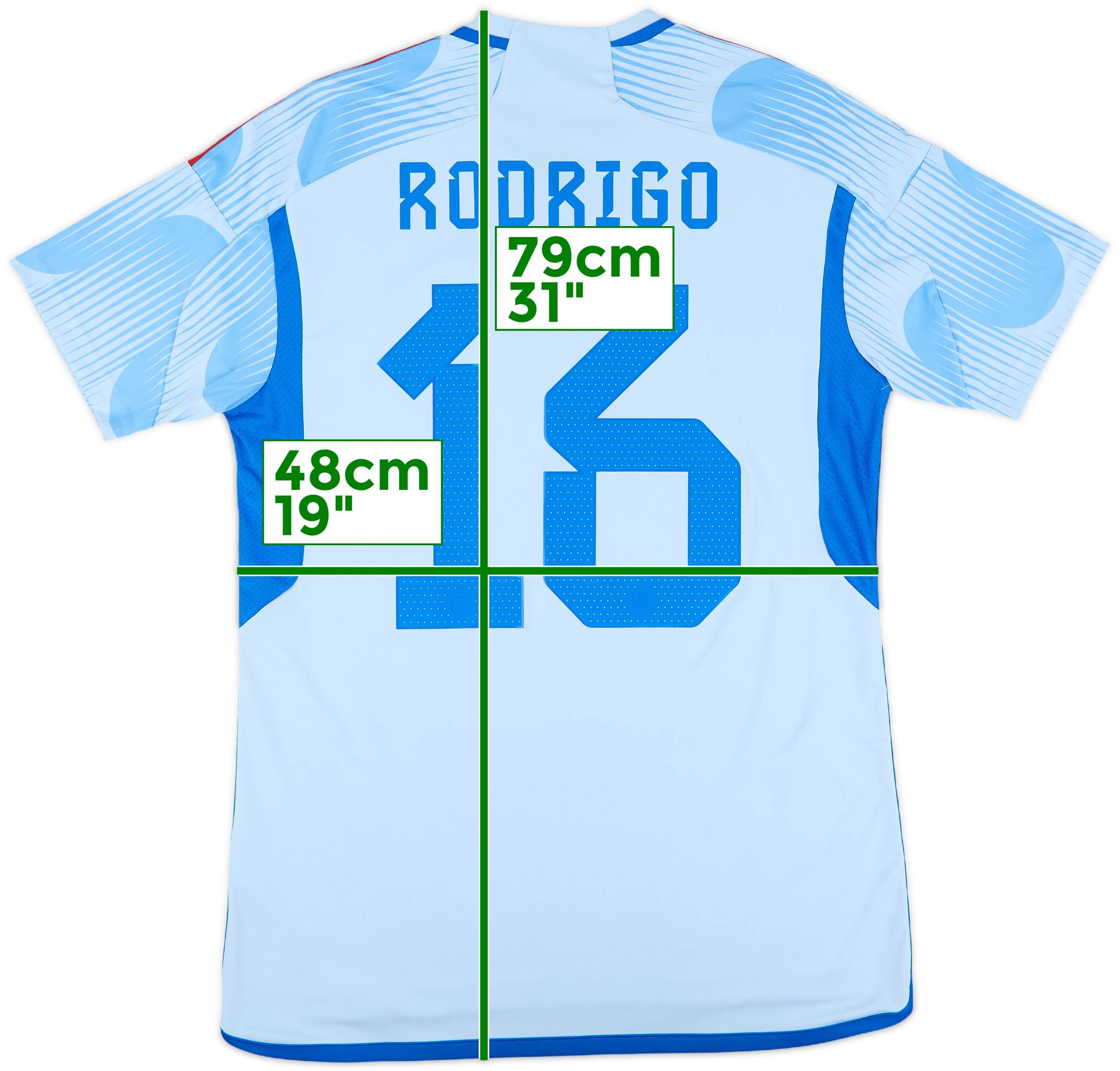 スペイン代表 RODRIGO 16番 シャツ スペイン代表 RODRIGO 16番 シャツ 2022-23 Spain Authentic