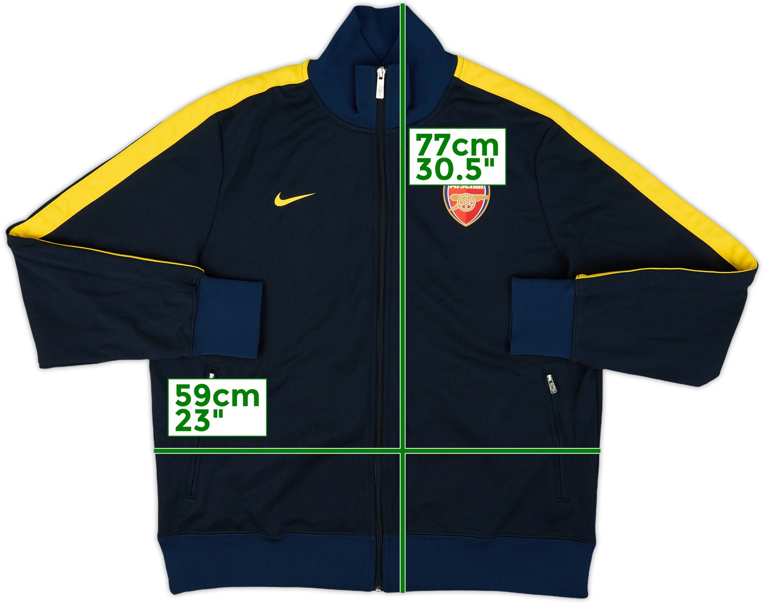 2012-13 Arsenal Nike Track Jacket 10/10 (XL)