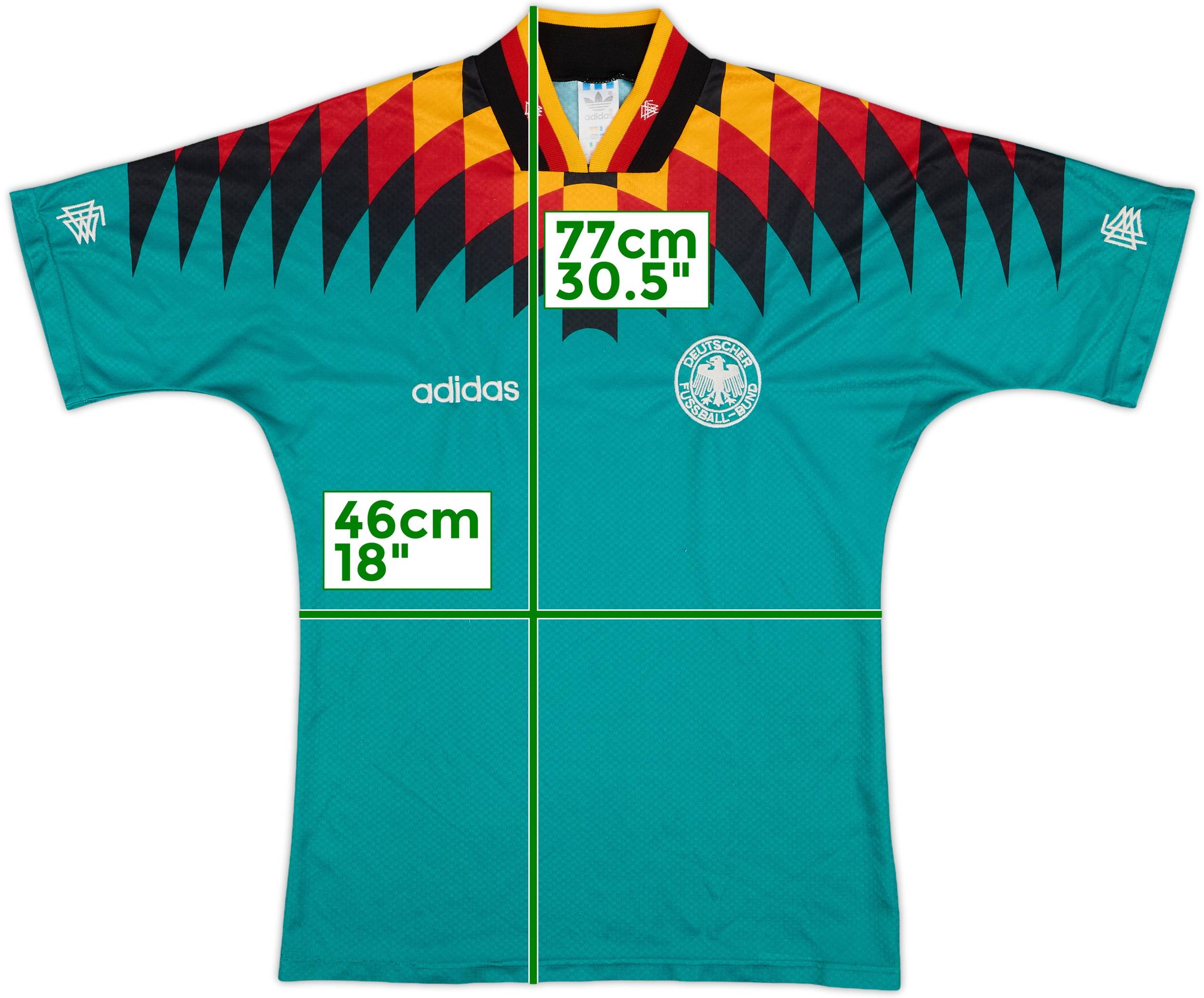 1994-96 Germany Away Shirt - 8/10 - (S)