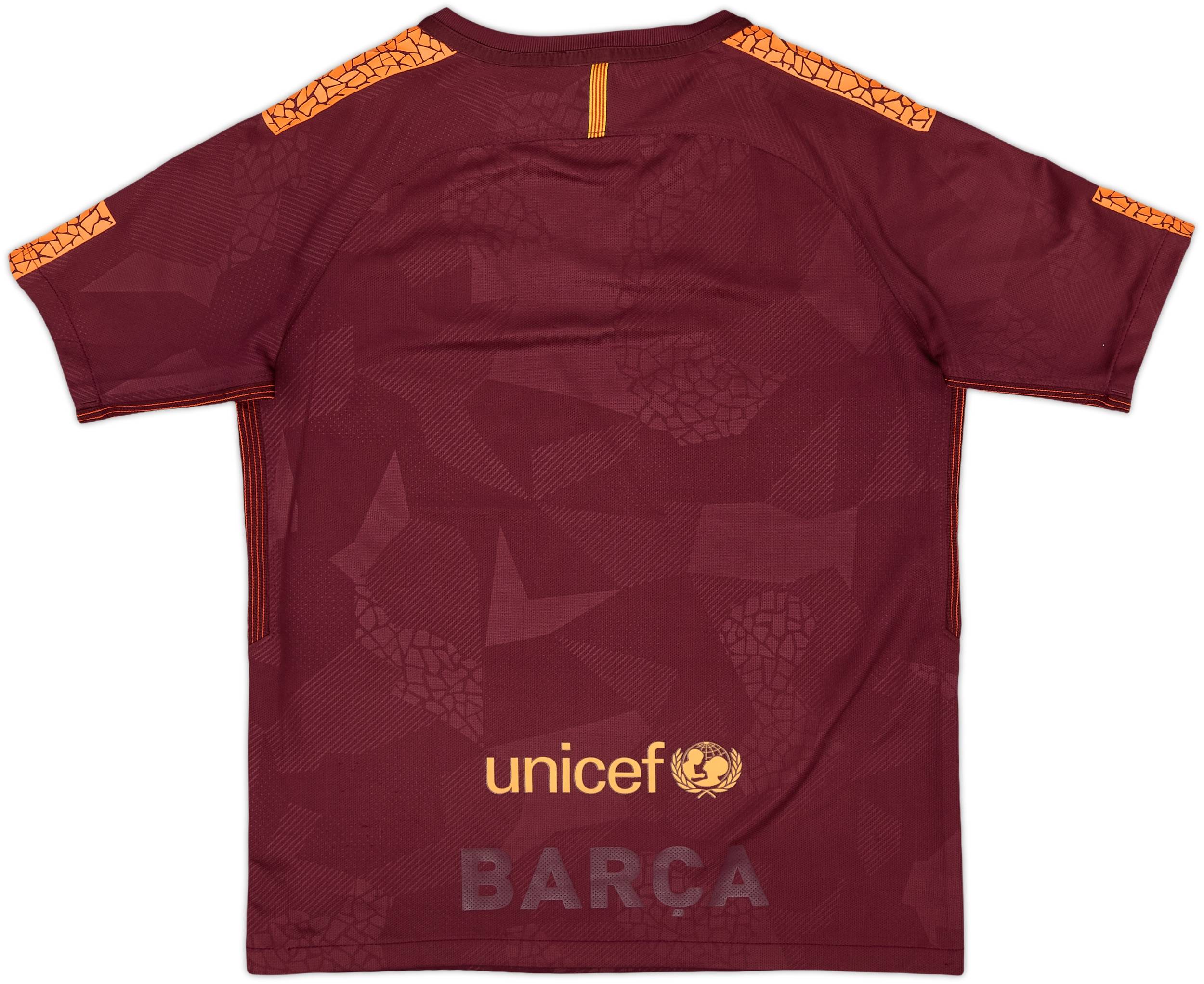 2017-18 Barcelona Third Shirt - 8/10 - (L.Boys)