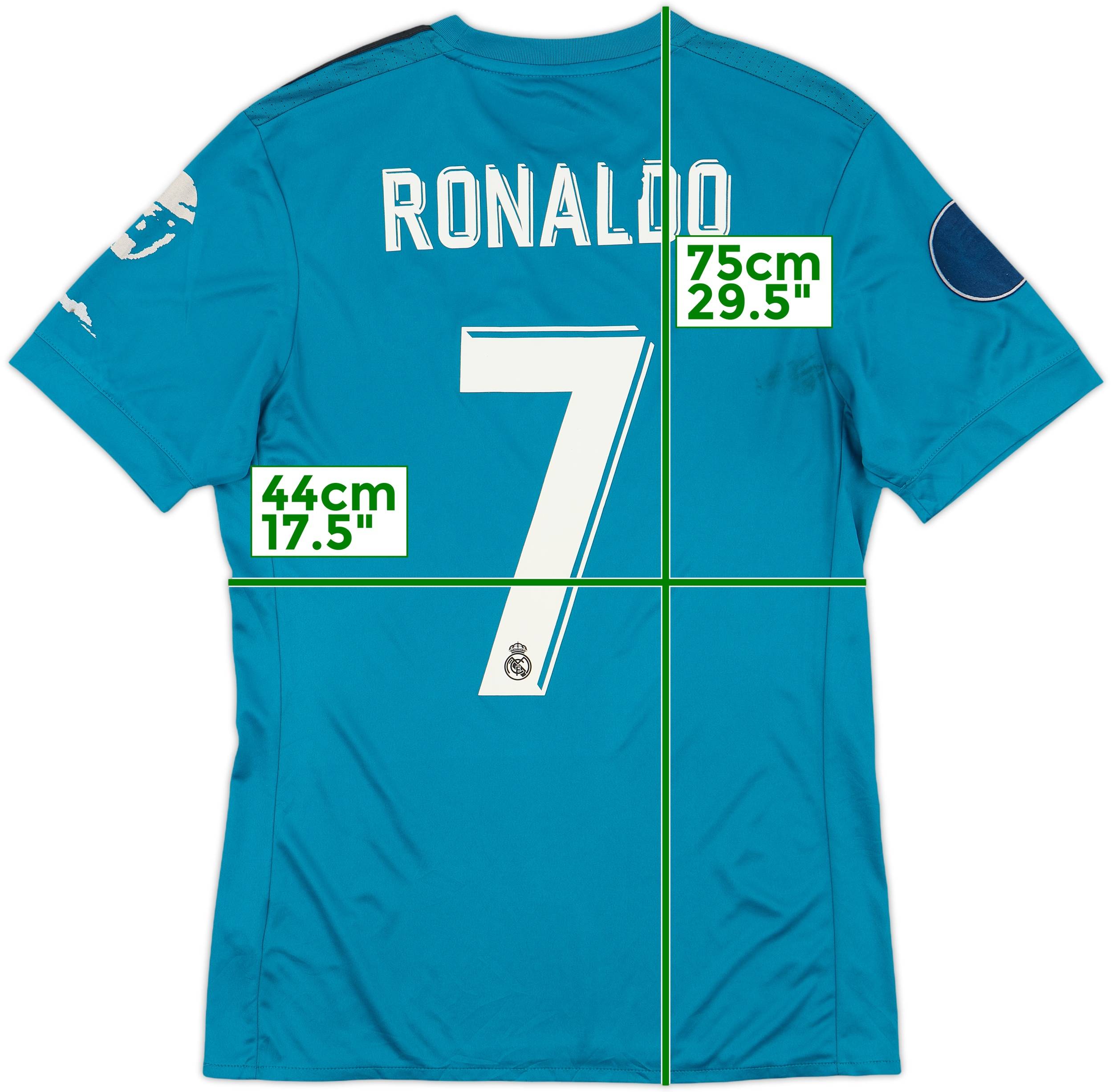 2017-18 Real Madrid Third Shirt Ronaldo #7 - 4/10 - (S)
