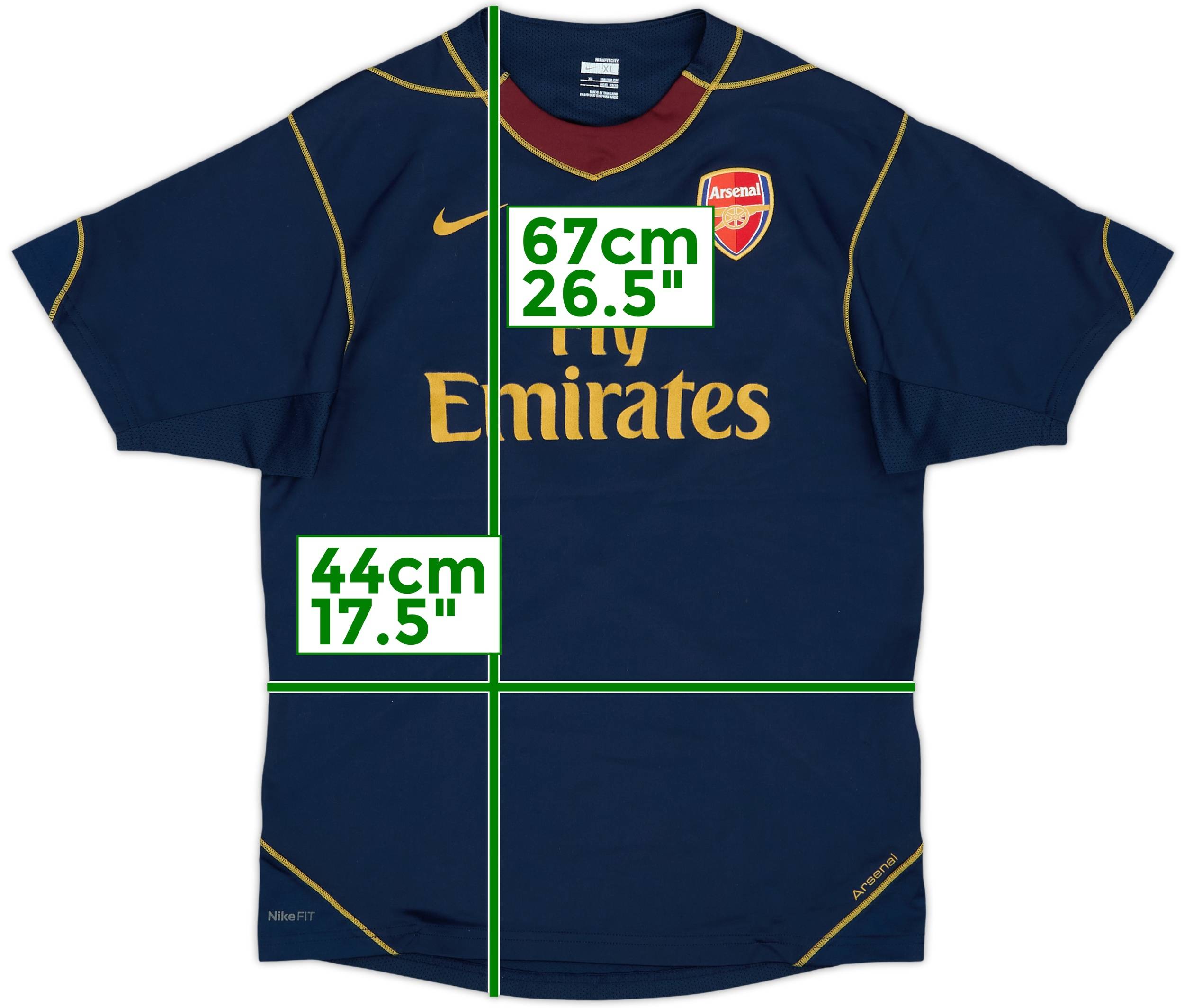アーセナル　Arsenal　2007-2008シーズン　ユニフォーム　XXL アーセナル Arsenal 2007-2008シーズン ユニフォーム XXL $_57