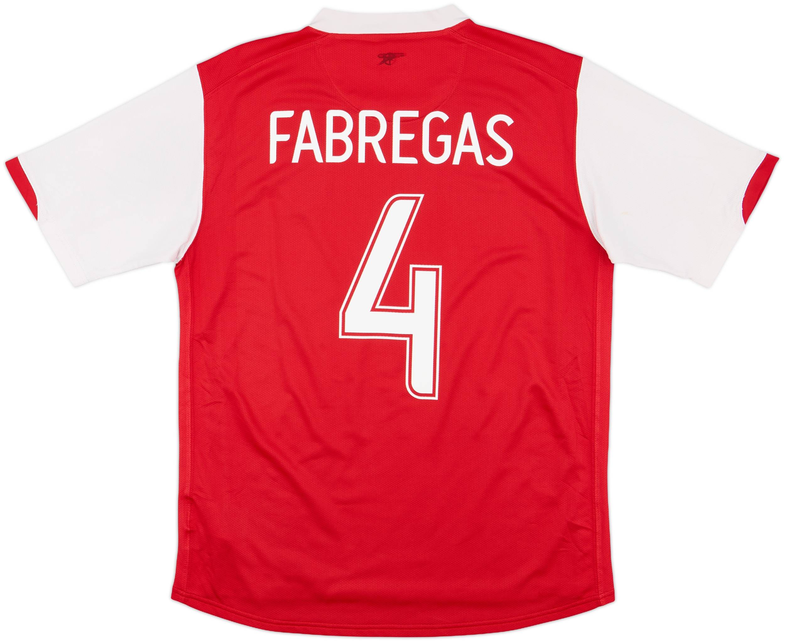 2006-08 Arsenal Home Shirt Fabregas #4 - 6/10 - (M)