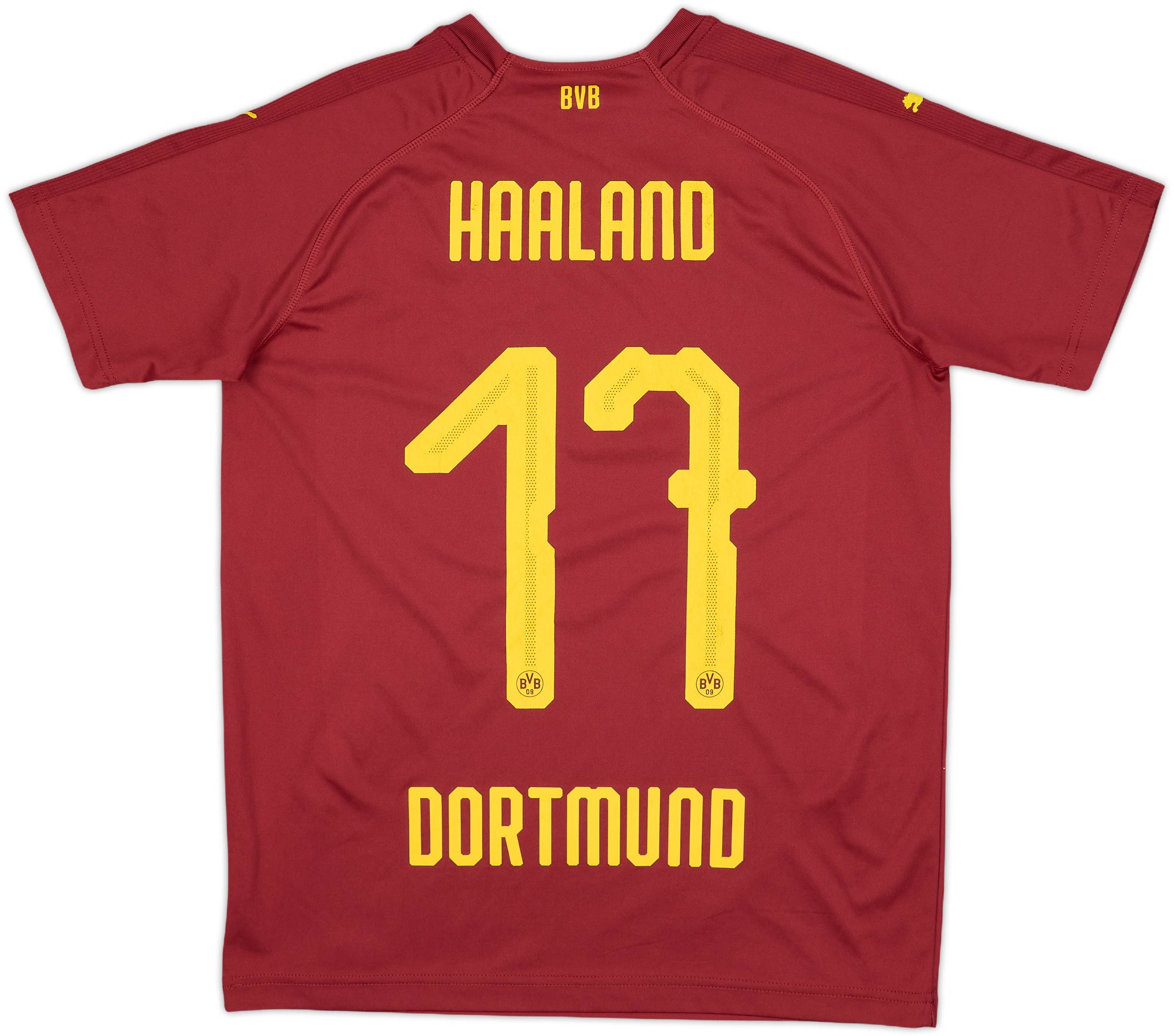 2018-19 Borussia Dortmund Third Shirt Haaland #17 7/10