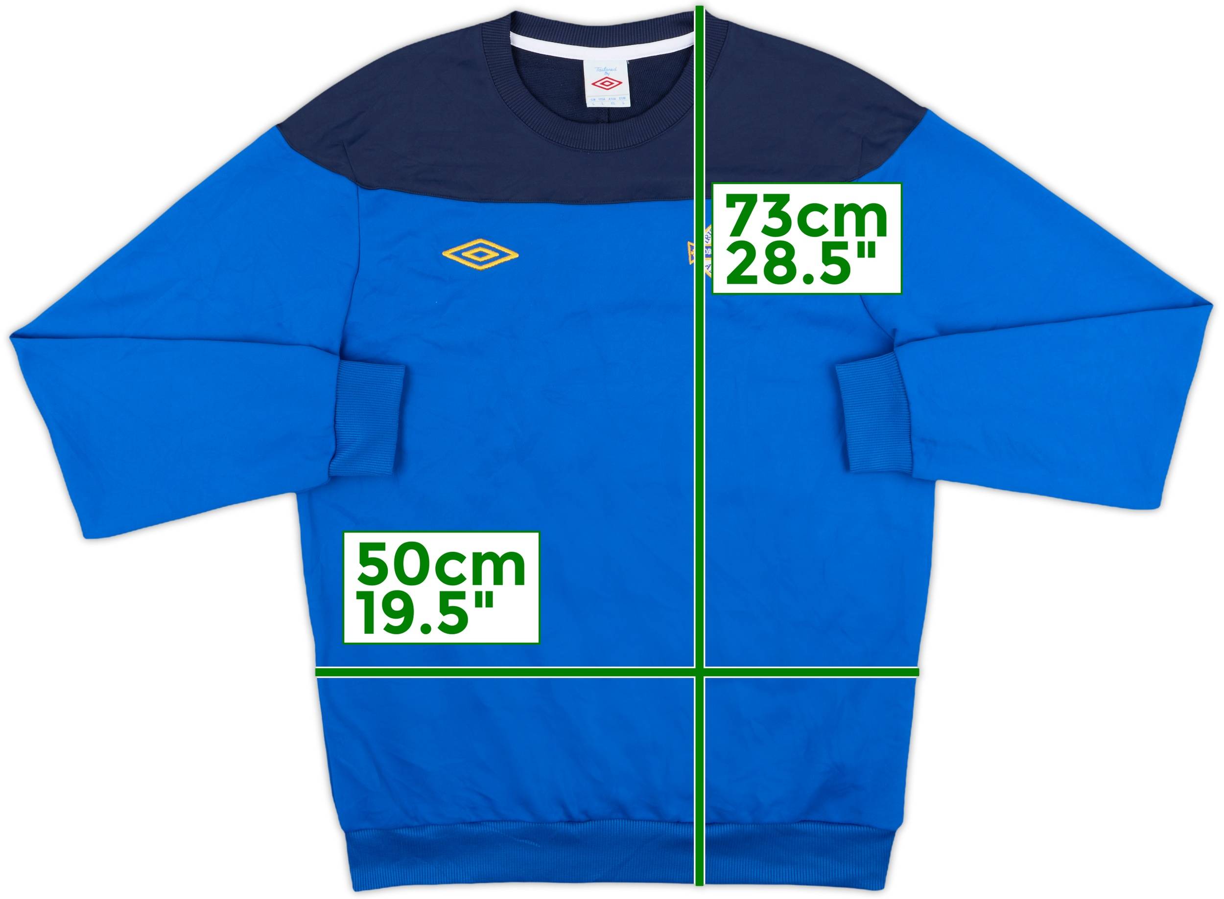 2010-12 Northern Ireland Umbro Sweat Top - 8/10 - (L)