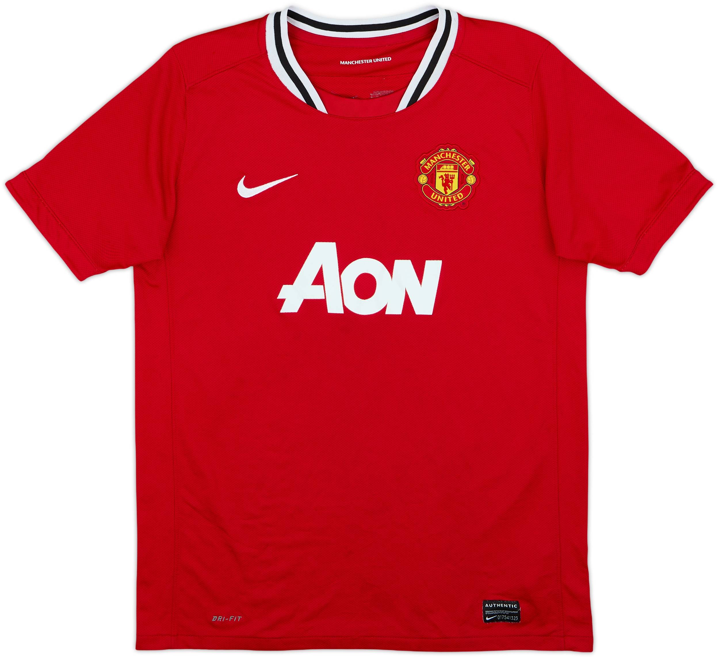 2011-12 Manchester United Home Shirt Rooney #10 - 6/10 - (XL.Boys)