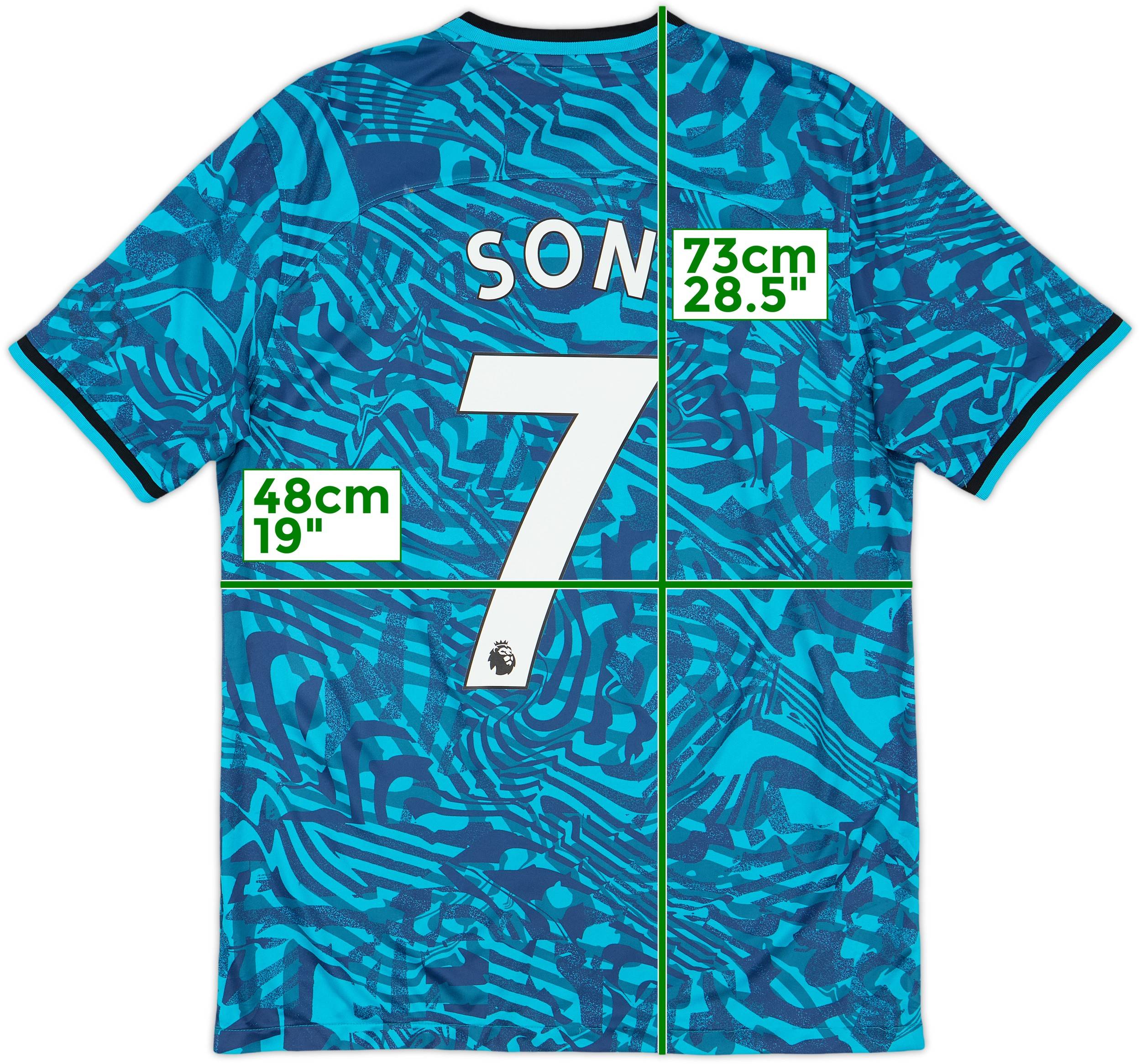2022-23 Tottenham Third Shirt Son #7 - 8/10 - (M)