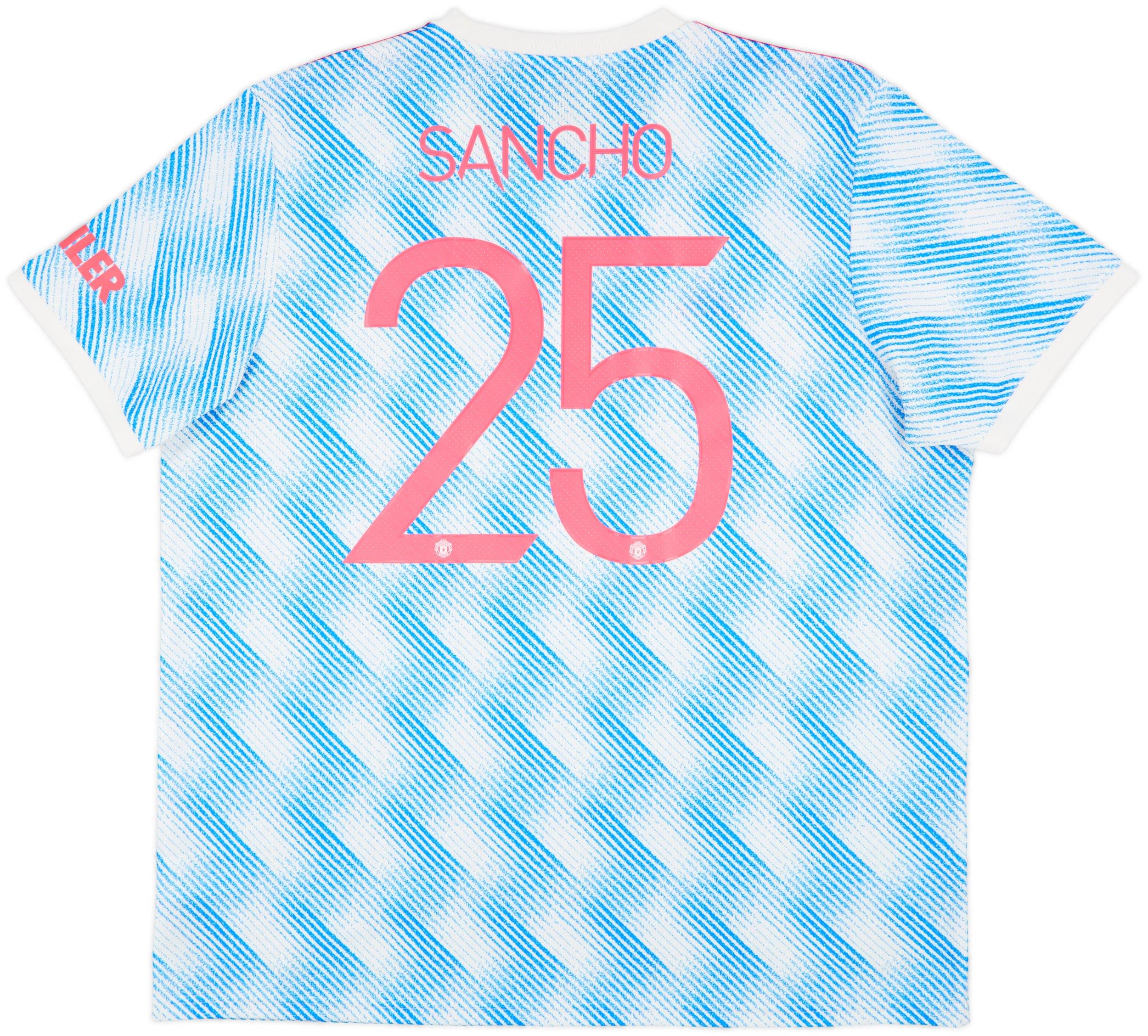 2021-22 Manchester United Away Shirt Sancho #25 - 10/10 - (XXL) 2021-22 Manchester United Away Shirt Sancho #25 - 10/10 - (XXL)