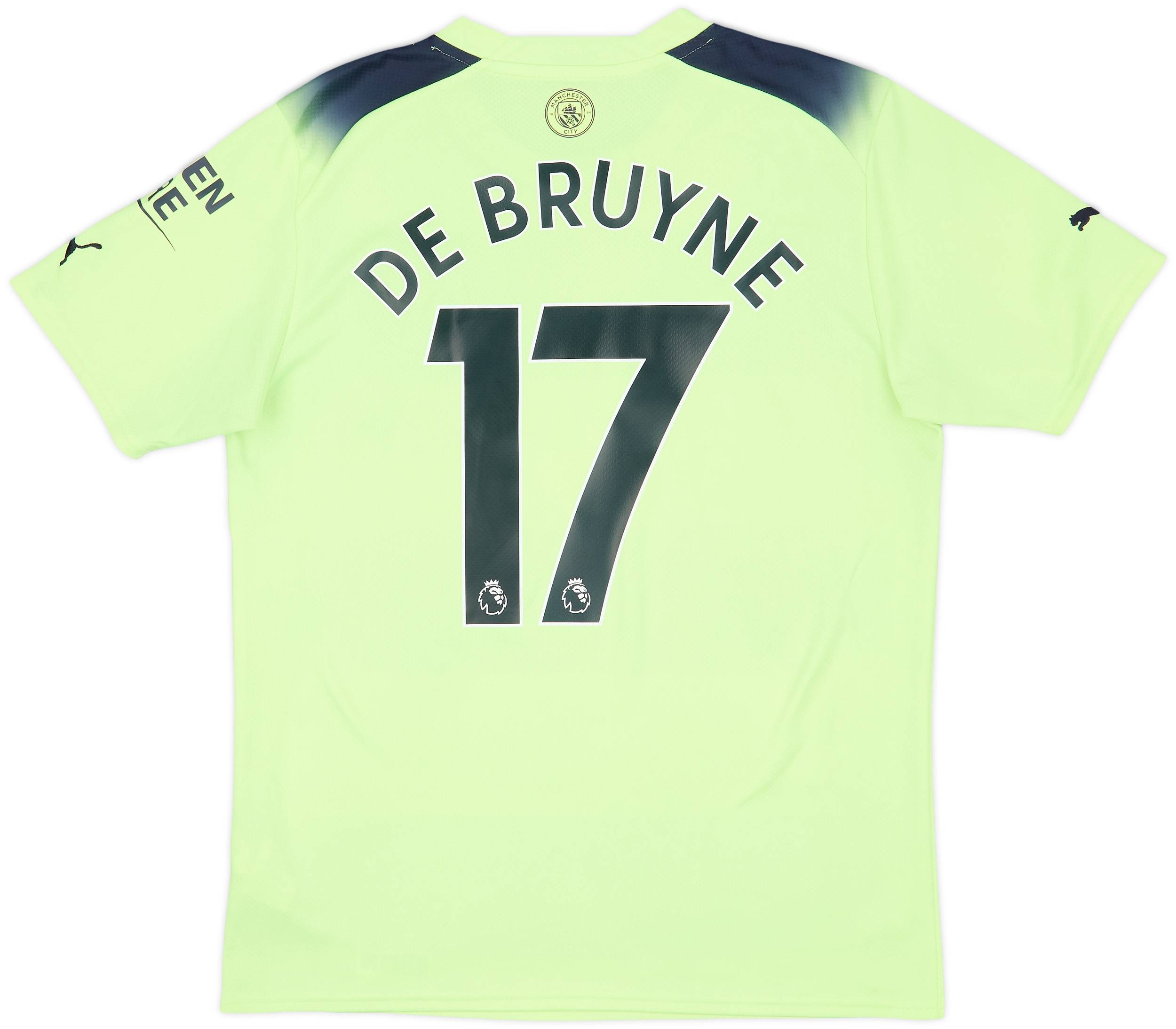 2022-23 Manchester City Third Shirt De Bruyne #17 - 9/10 - (M)