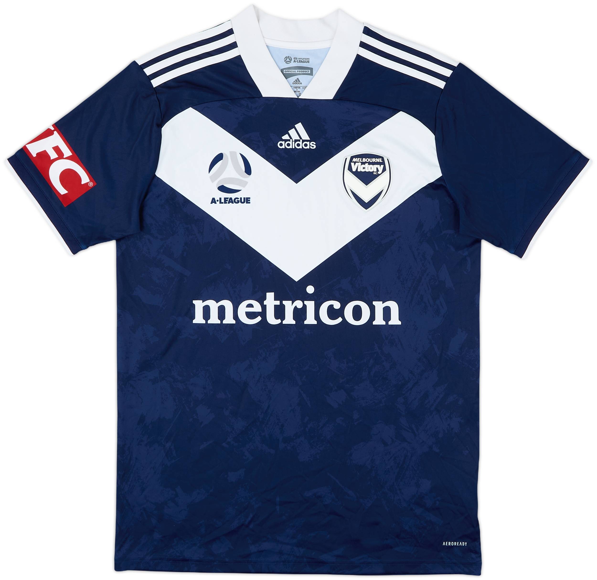 2020-21 Melbourne Victory Home Shirt - 9/10 - (M)