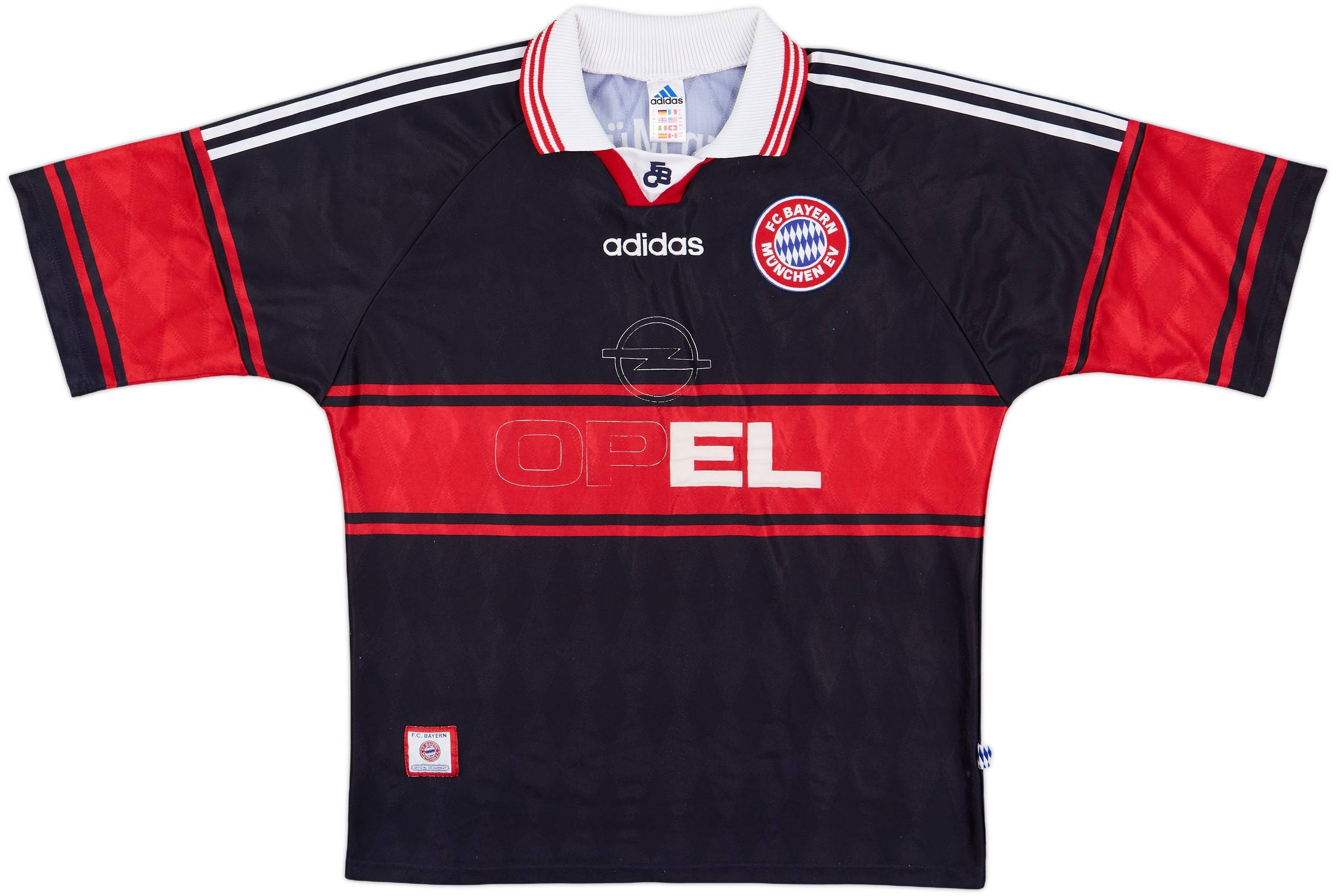 1997-99 Bayern Munich Home Shirt - 4/10 - (L)