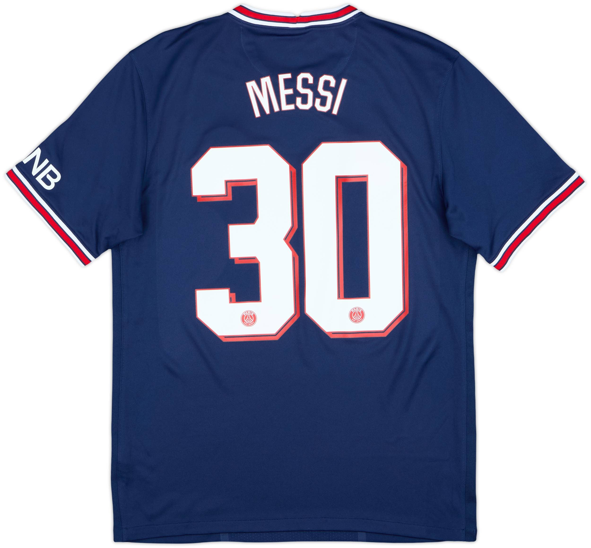 2021-22 Paris Saint-Germain Home Shirt Messi #30 9/10 (XL)