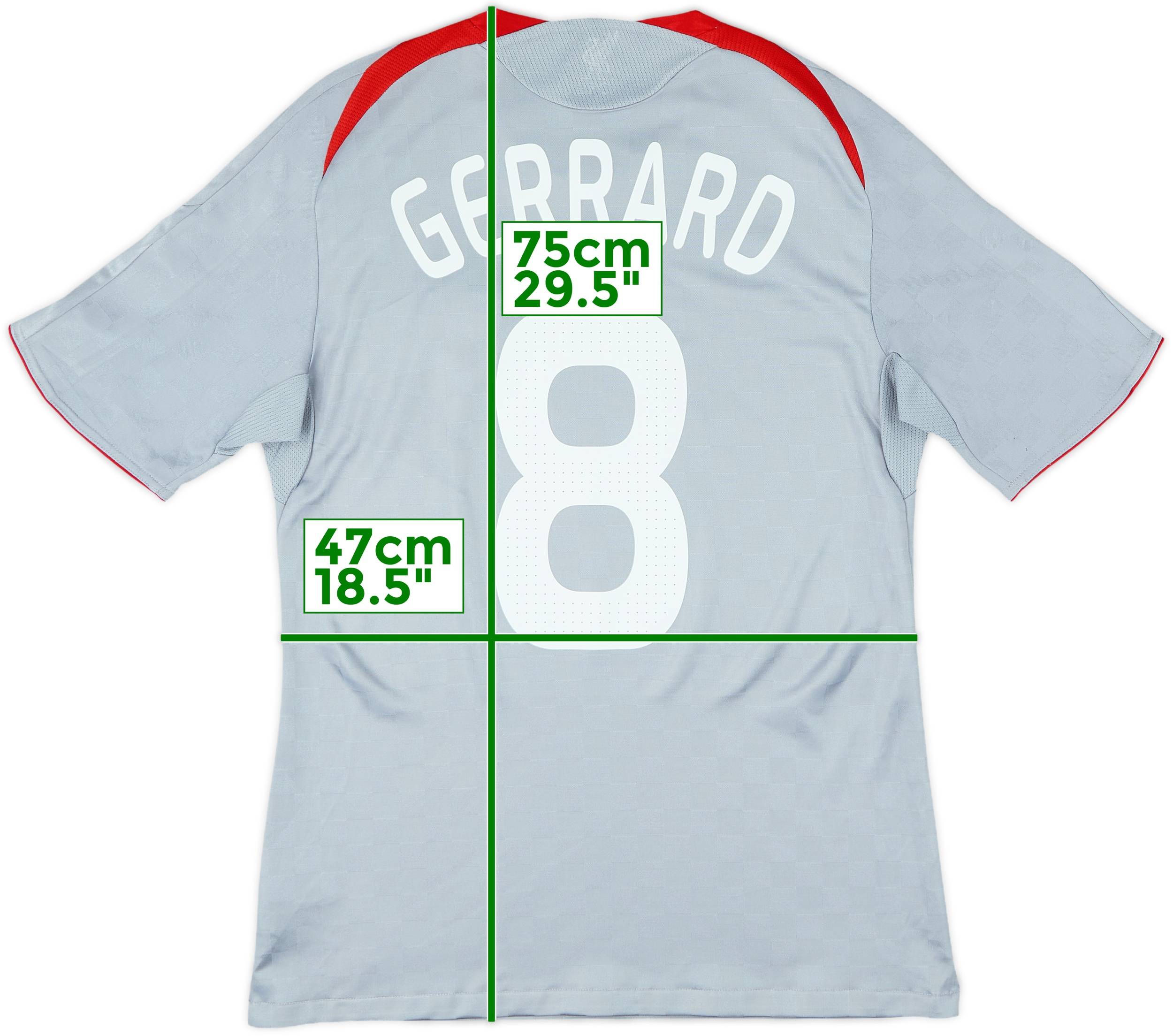 Liverpool GERRARD 08-09 away CLモデル オーセン Liverpool GERRARD 08-09 away CLモデル オーセン Liverpool GERRARD