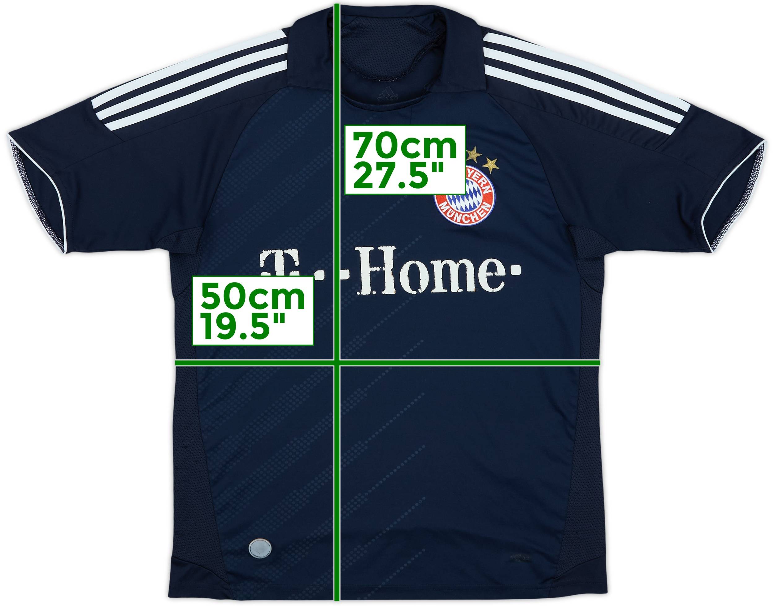 2008-09 Bayern Munich Camiseta Visitante - 5/10 - (XL.Boys)
