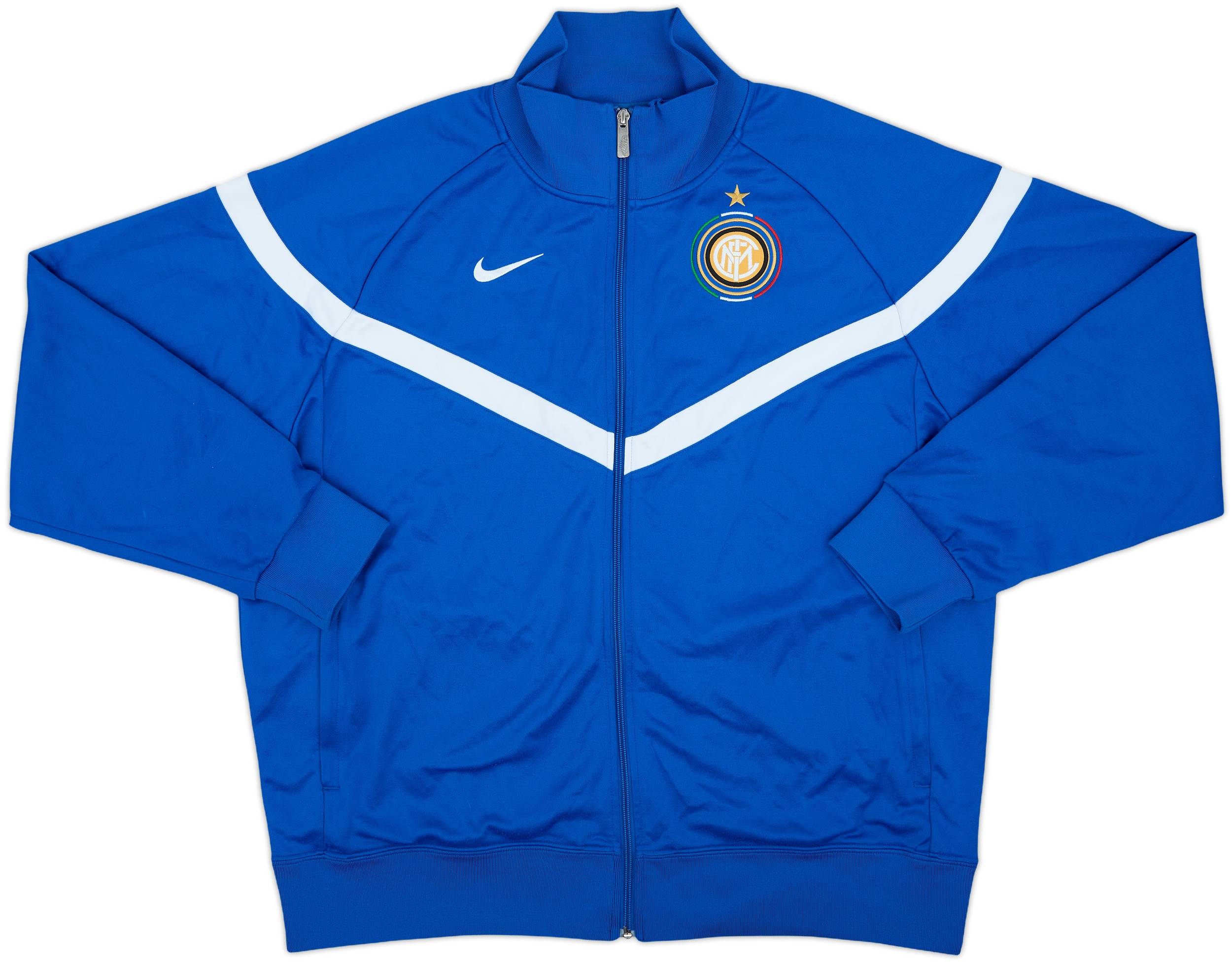 2009-10 Inter Milan Nike Track Jacket - 8/10 - (XXL)
