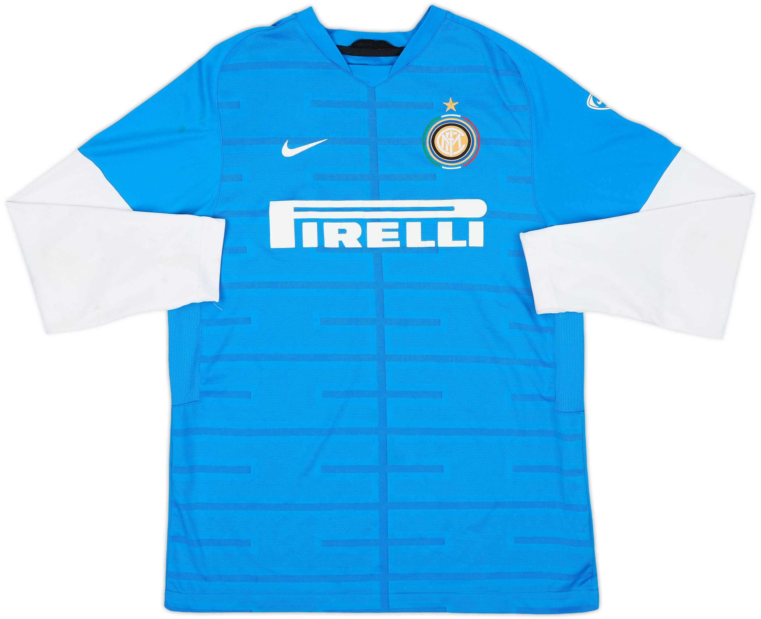 2009-10 Inter Milan Nike Training L/S Shirt - 6/10 - (XL.Boys)