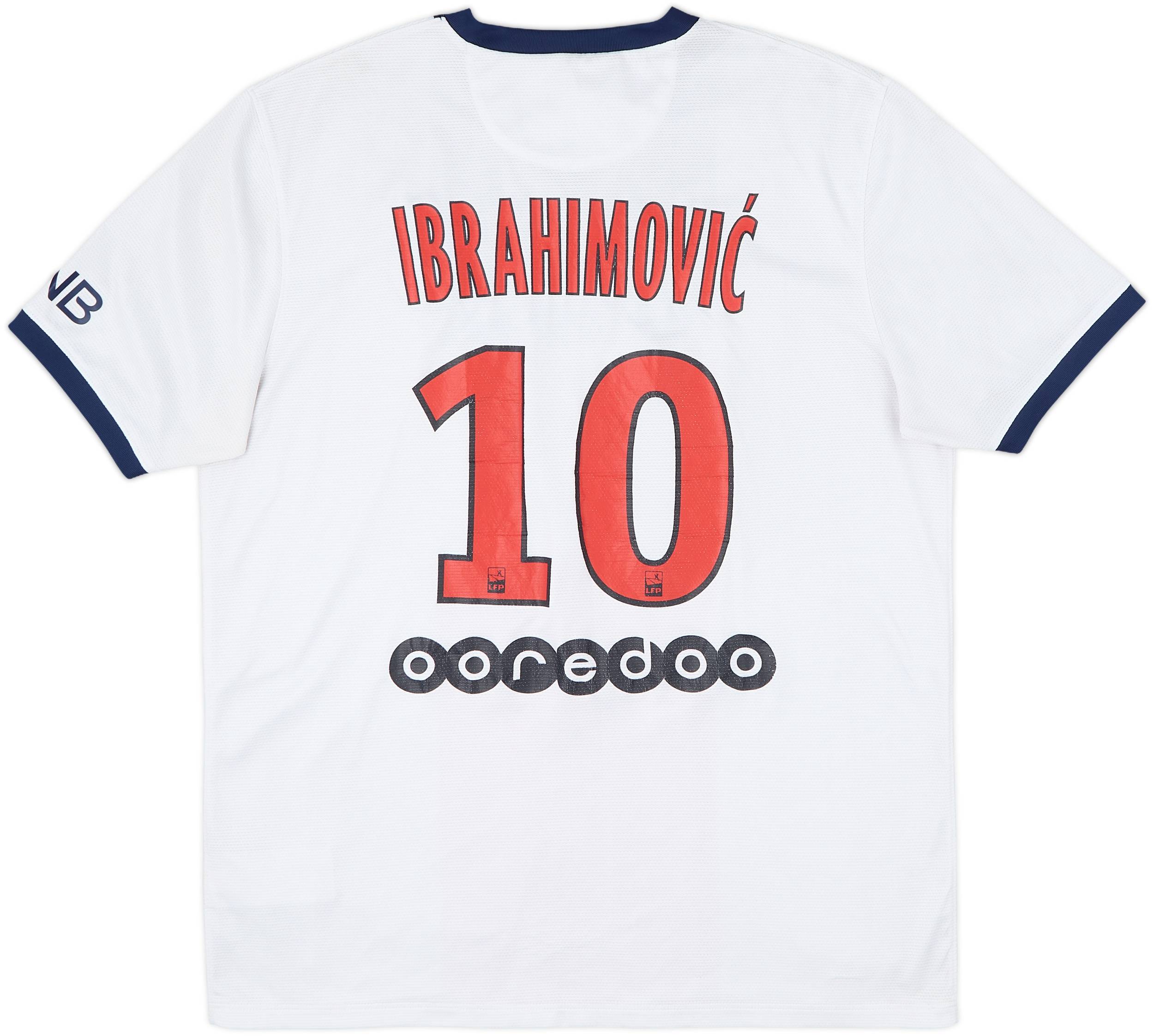 「激レア」　PSG Ibrahimović 10番シャツ 2015/16 PSG Home Jersey #10 Ibrahimovic Small Nike Paris