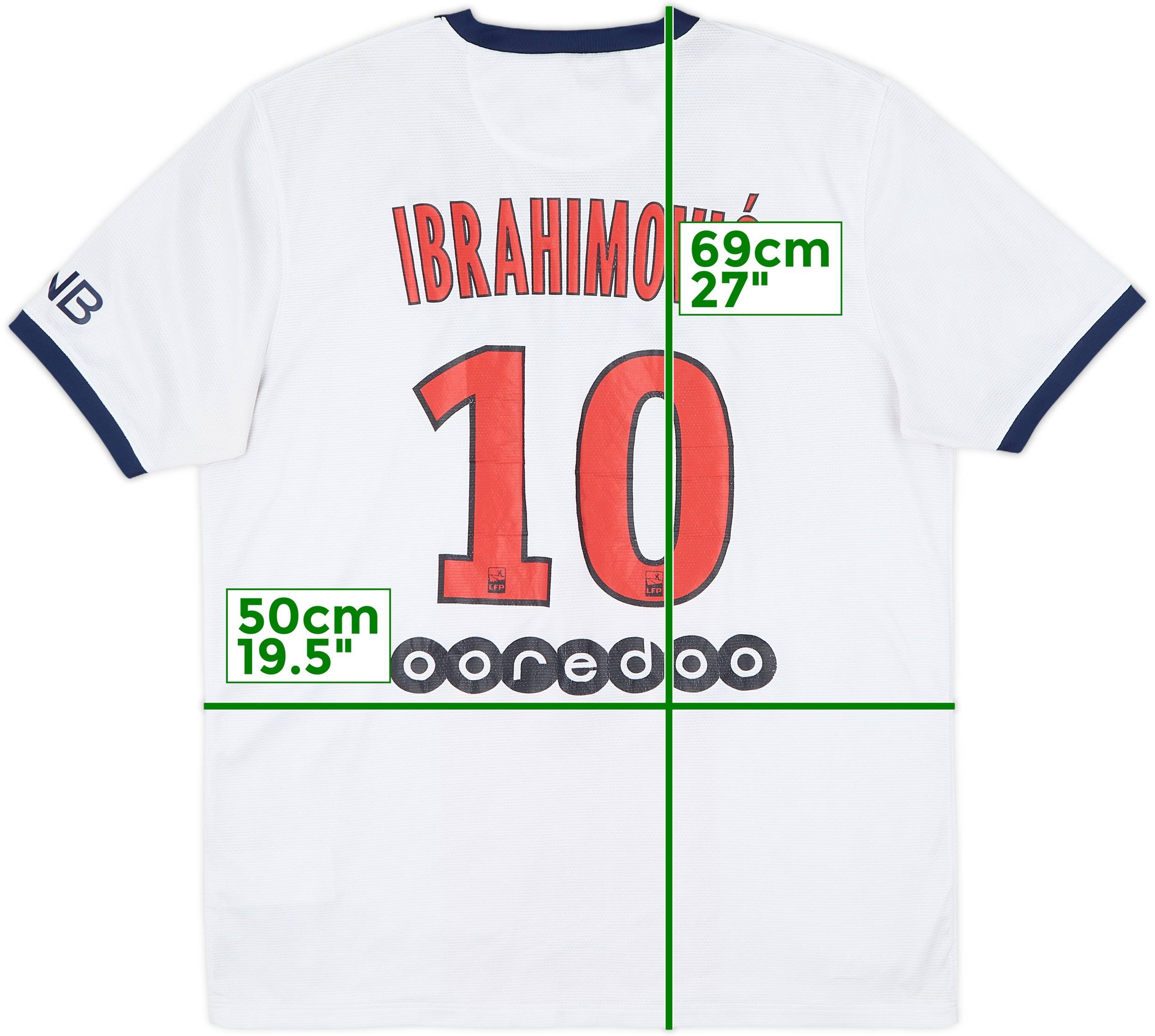 2013-14 Paris Saint-Germain Away Shirt Ibrahimovic #10 - 6