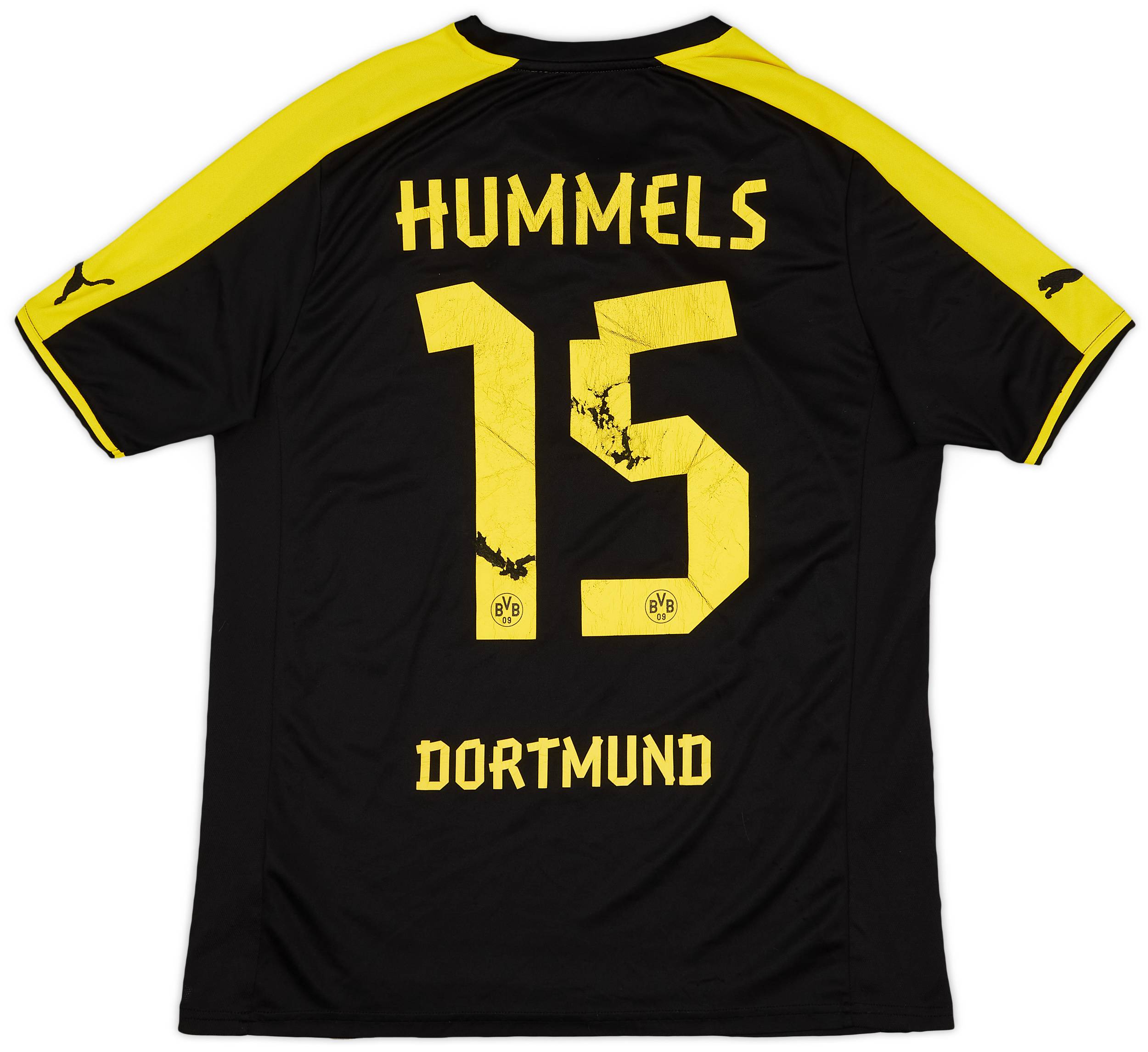 2013-14 Borussia Dortmund Away Shirt Hummels #15 - 4/10 - (XXL.Boys)