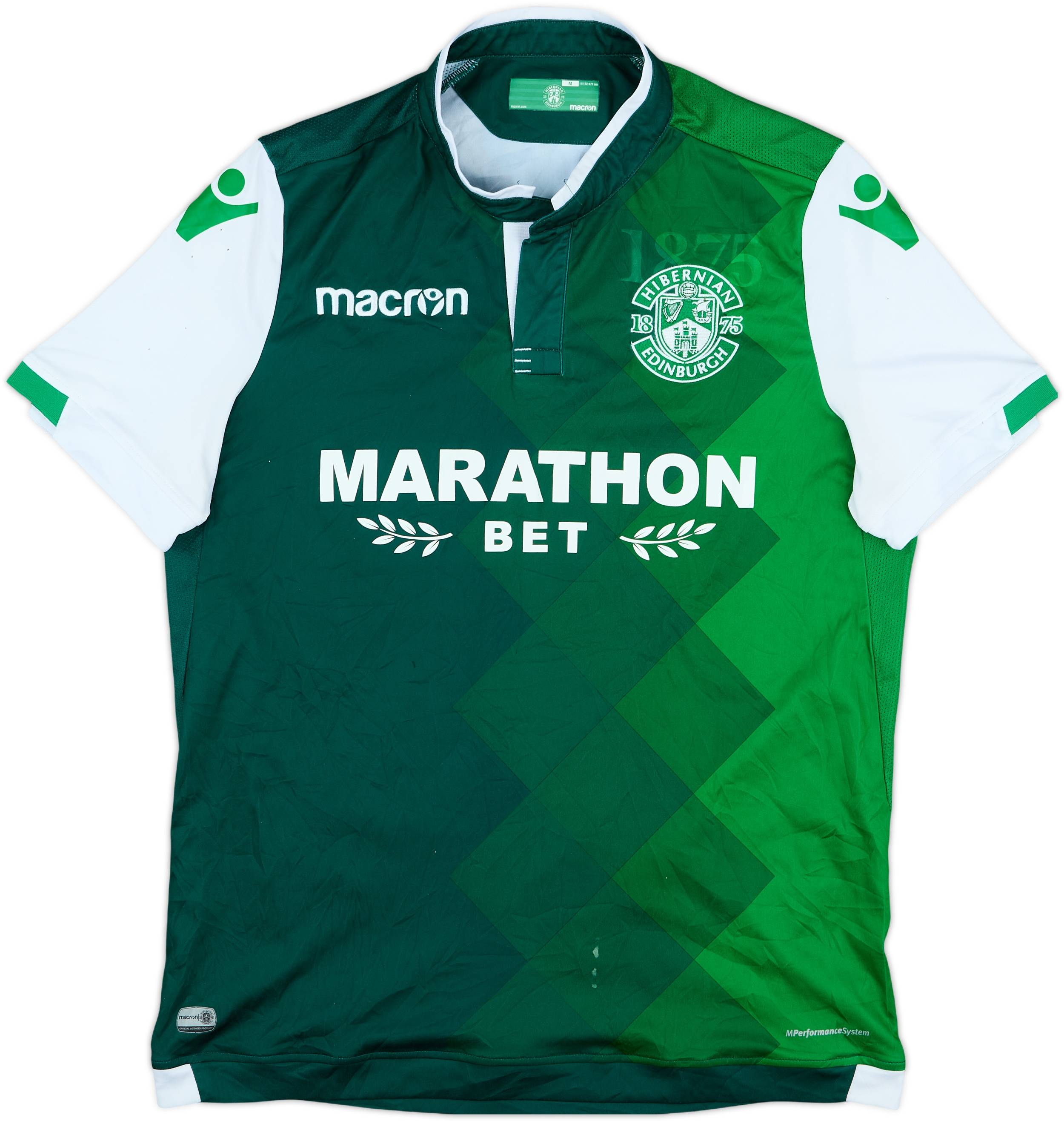 2018-19 Hibernian Home Shirt - 7/10 - (M)