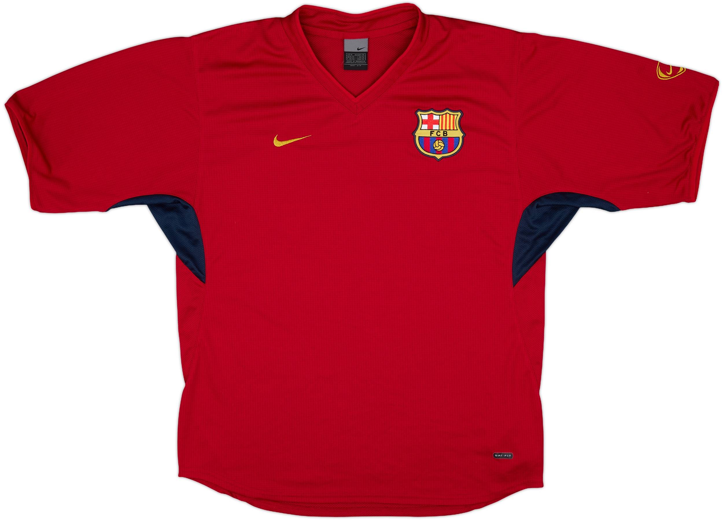 2004-05 Barcelona Nike Training Shirt - 9/10 - (M)