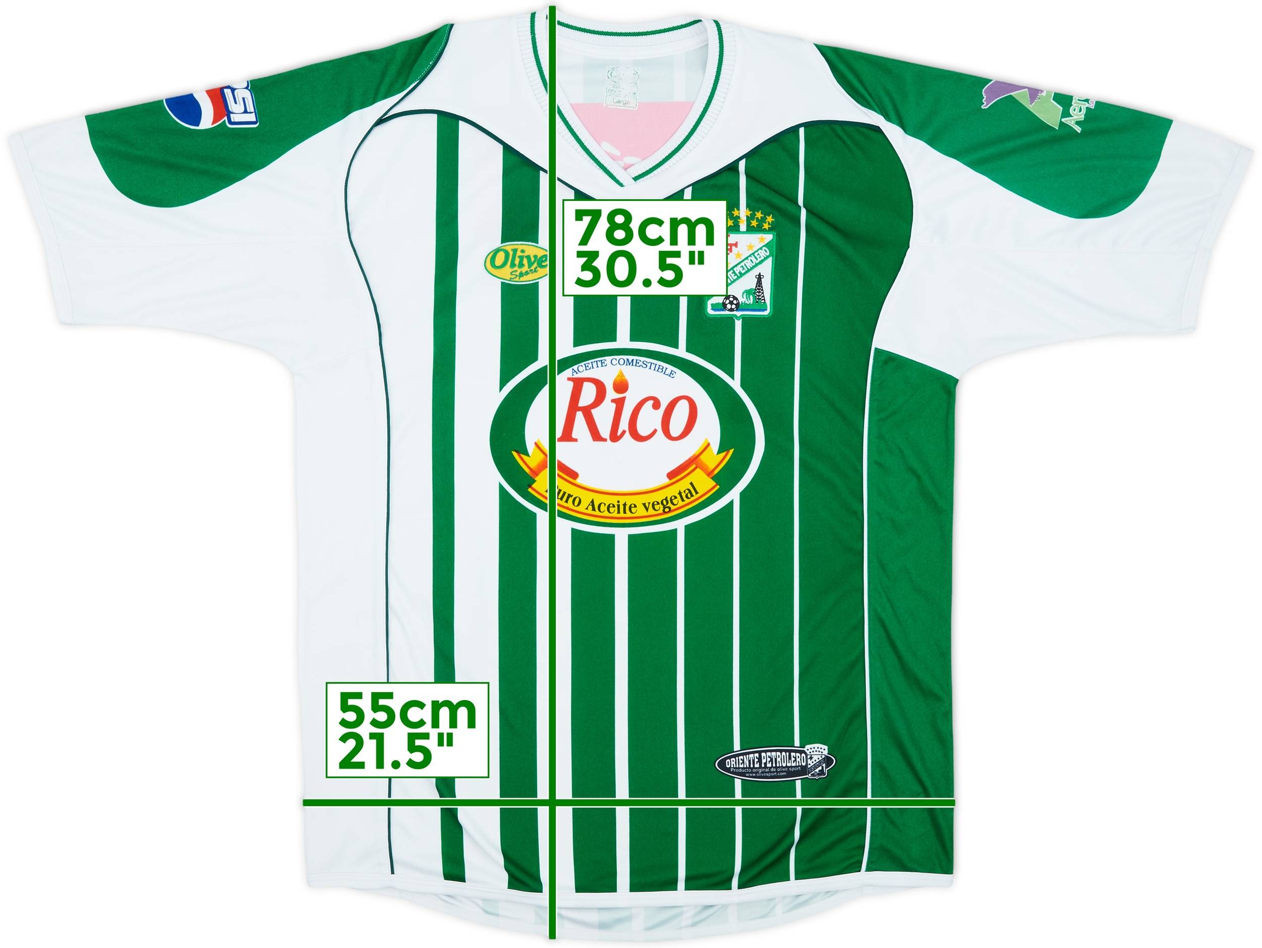 2005 Oriente Petrolero Home Shirt 9/10 (L)