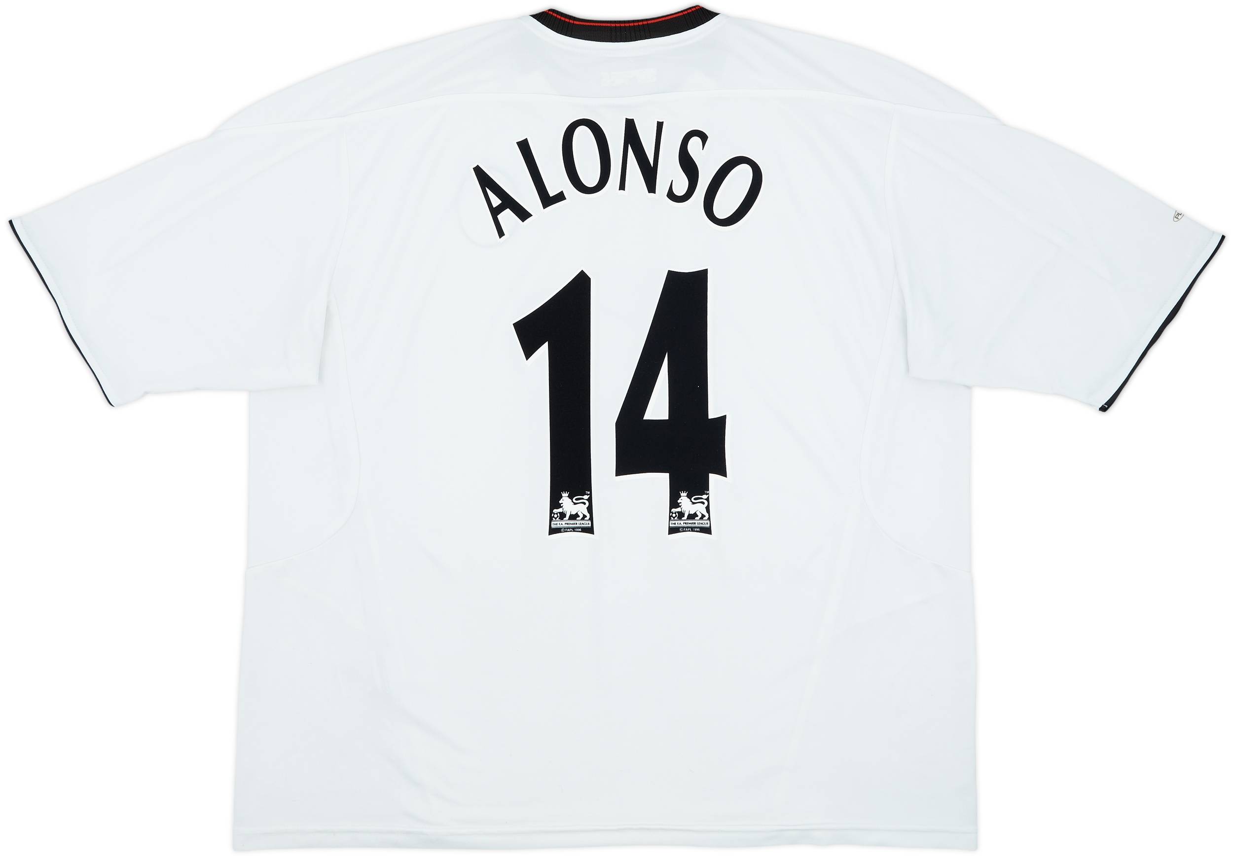 2003-04 Liverpool Away Shirt Alonso #14 - 6/10 - (XXL)