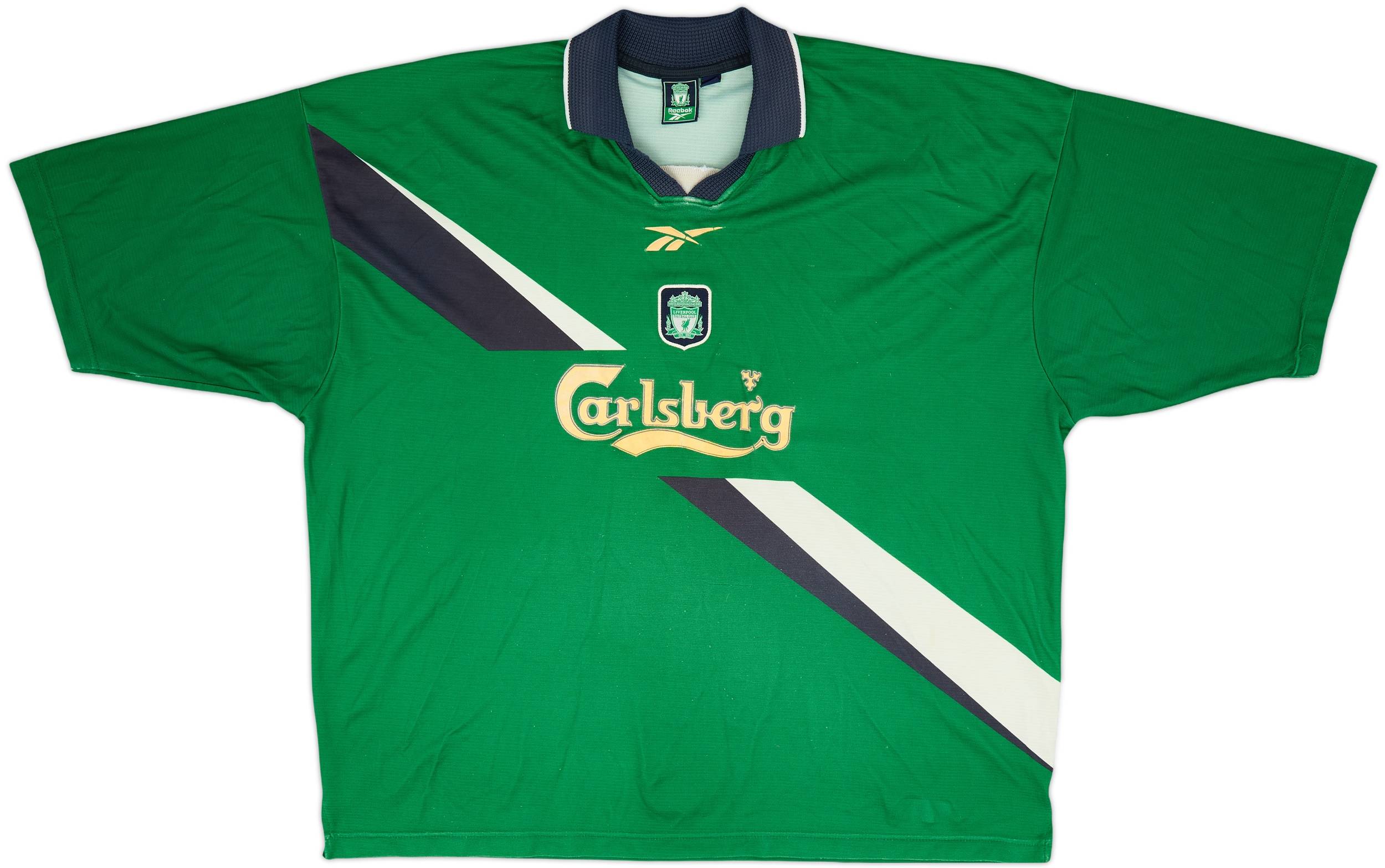 ウェア Reebok Liverpool 99/00 Away Uniform 1999-00 Liverpool Away Shirt - 5/10 - (XXL)