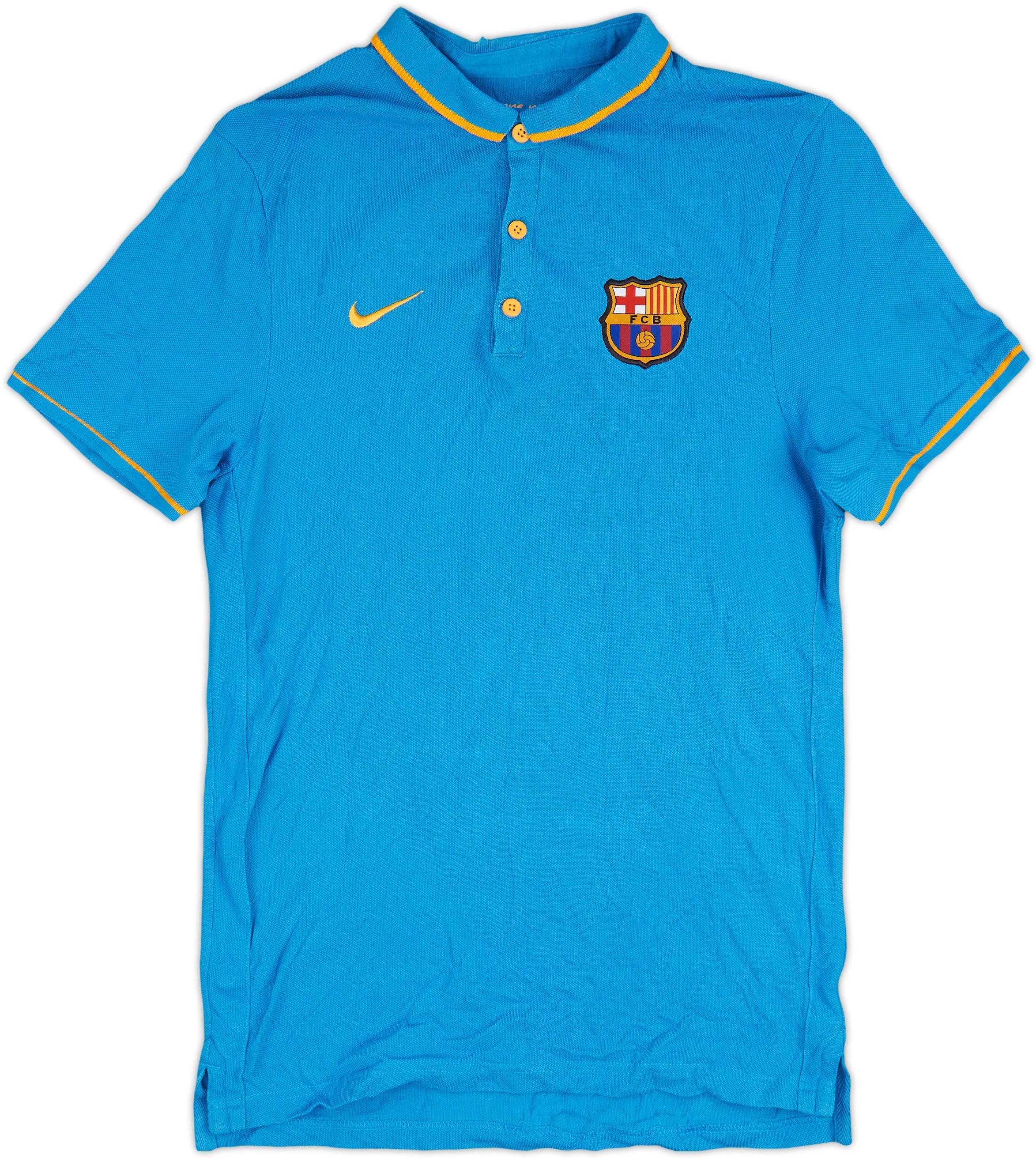 2015-16 Barcelona Nike Polo Shirt - 8/10 - (S)
