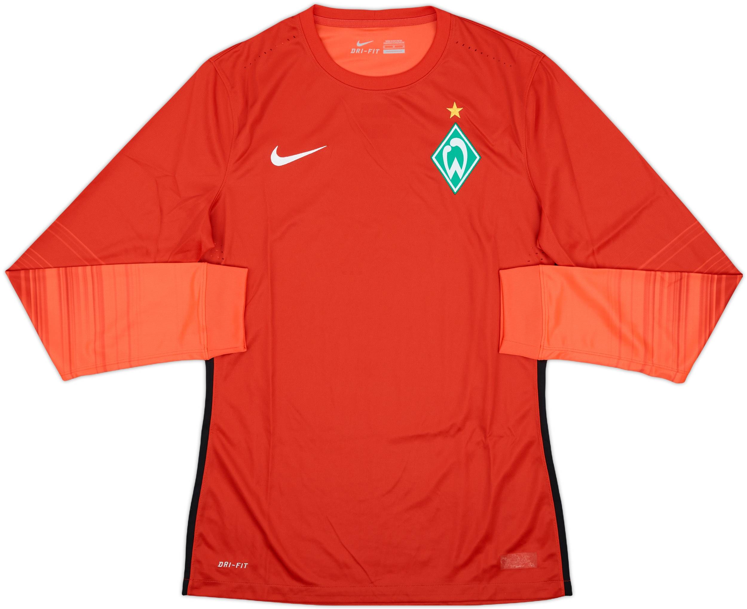 2015-16 Werder Bremen Player Issue GK Shirt - 8/10 - (M)