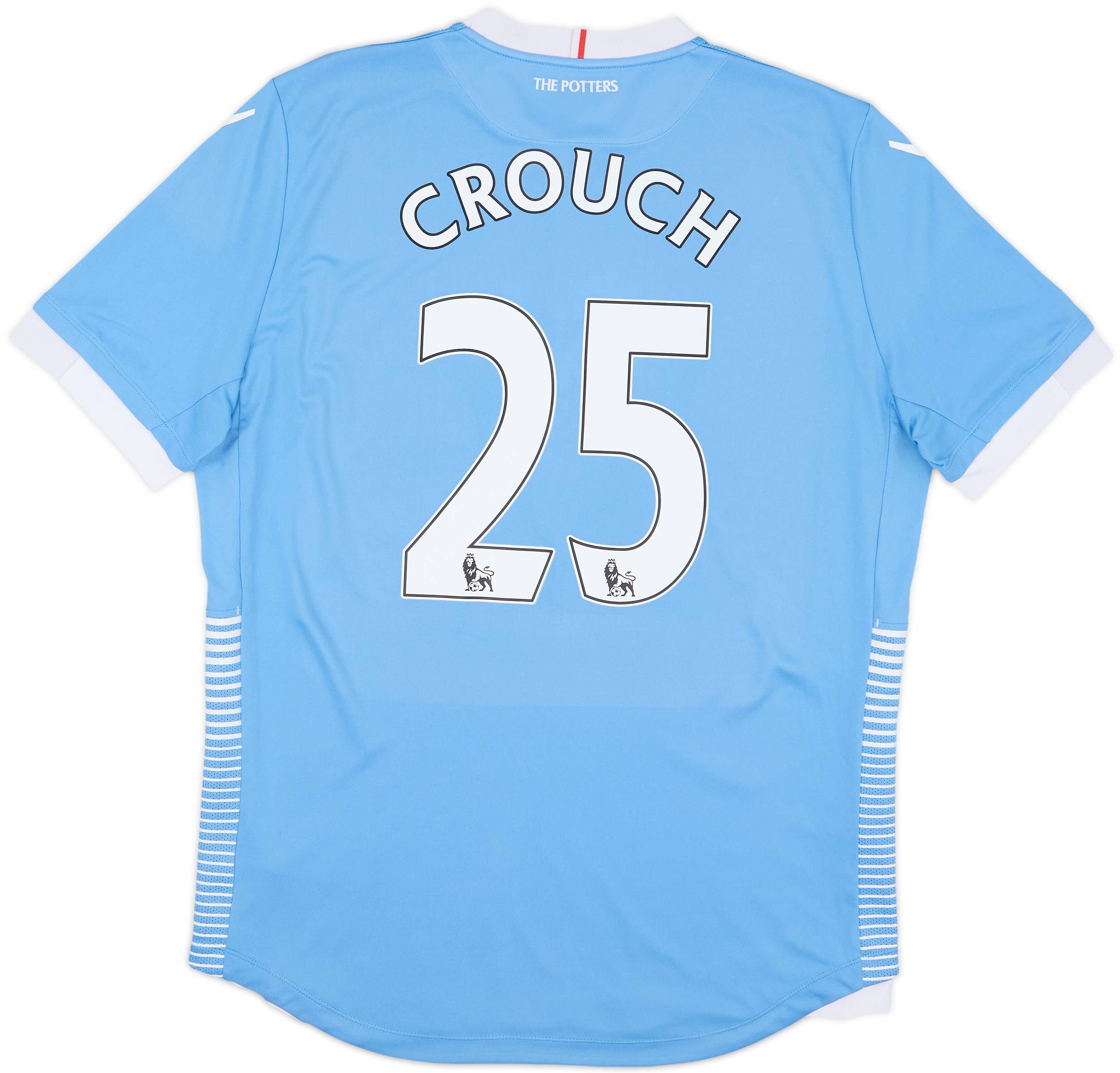 2016-17 Stoke City Away Shirt Crouch #25 - 8/10 - (XL)